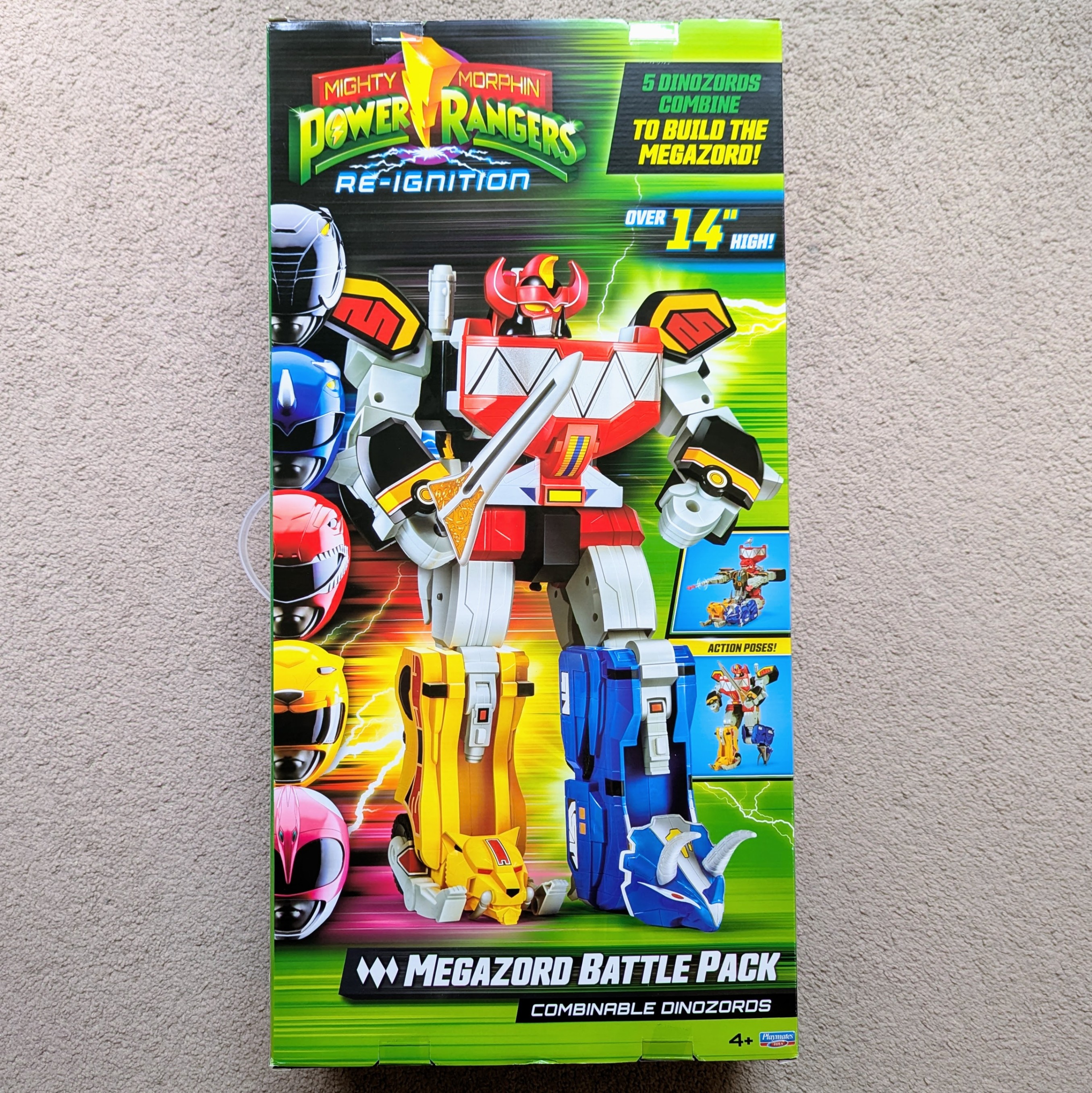 Mighty Morphin' Power Rangers Re-Ignition Megazord Battle Pack - photo 2