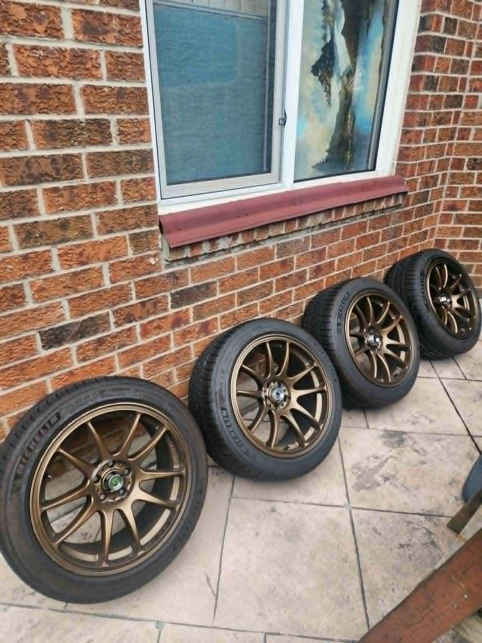 Set of 4 Michelin Tires and Rims - photo 5