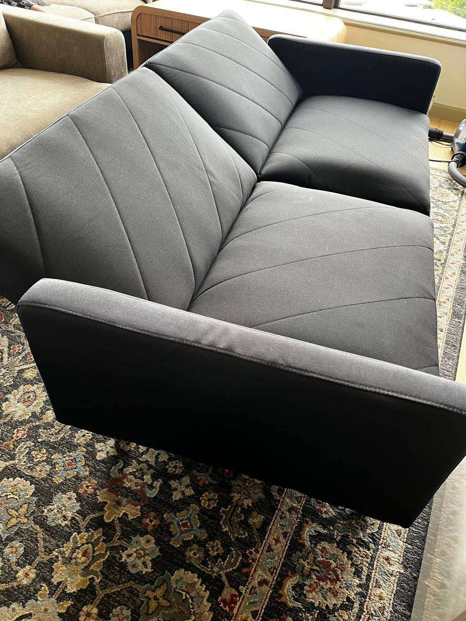 Black Sofa bed - photo 3