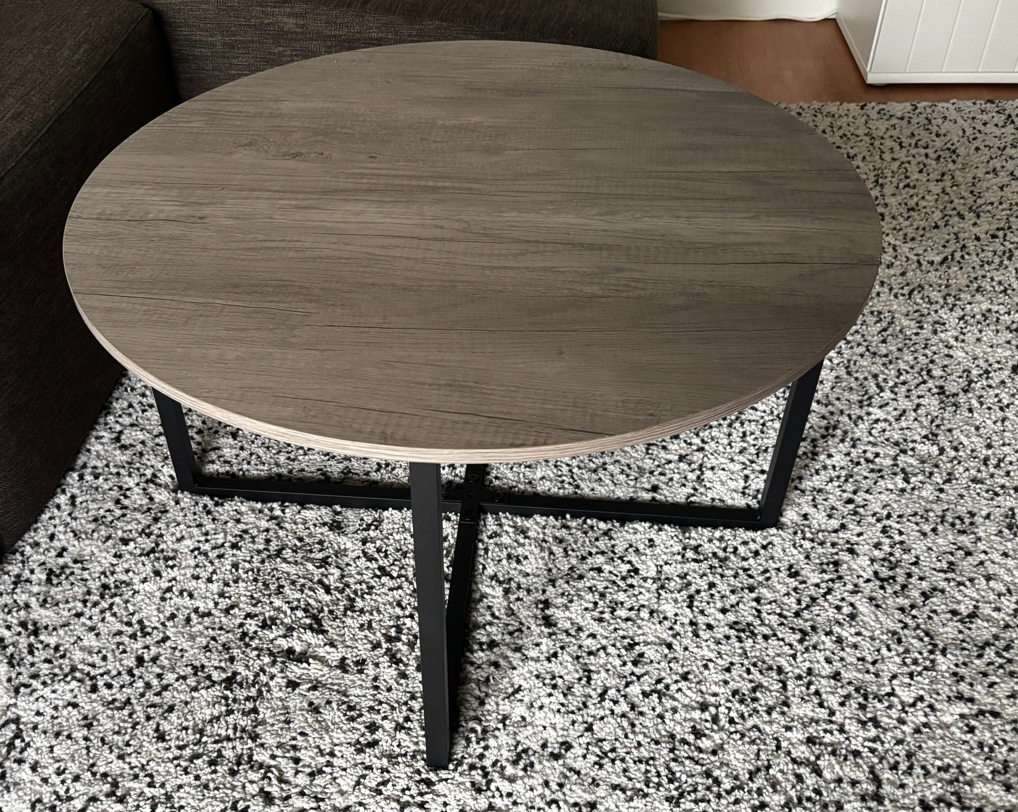 Small round coffee table - photo 4