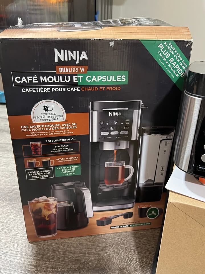 Ninja DualBrew Grounds & Pods Coffee Maker - Open Box