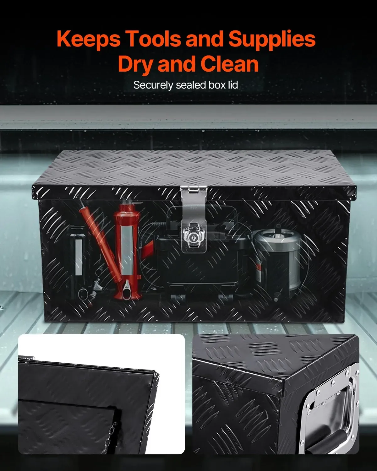 Black Aluminum Tool Box - photo 4
