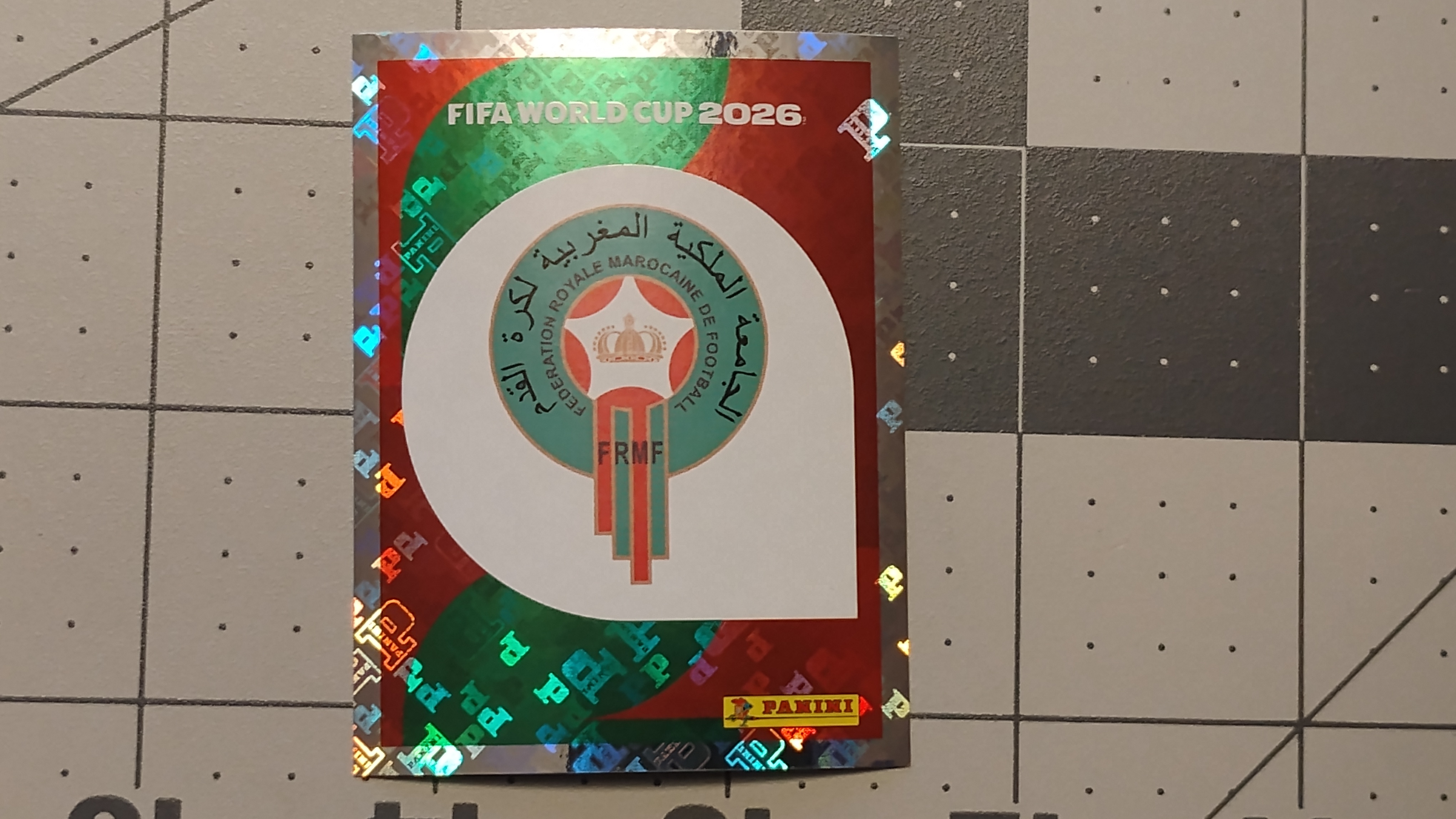 Morocco MAR 1 FIFA World Cup 2026 Panini Sticker