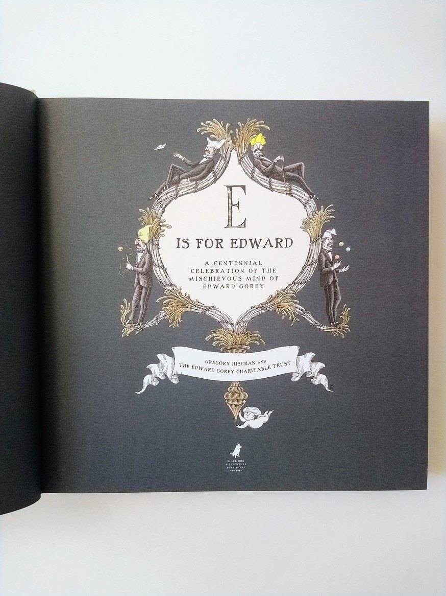 E Is For Edward (Gorey)!