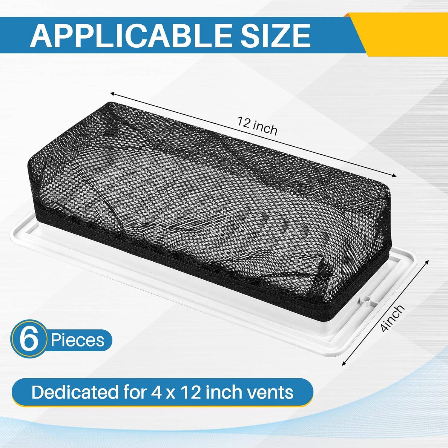 Zonon 6 Pcs Floor Register Covers 4 x 12 Inch - photo 4