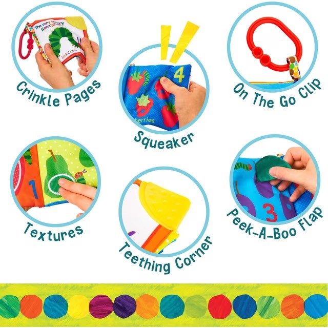World of Eric Carle Clip-on Soft Book - photo 2