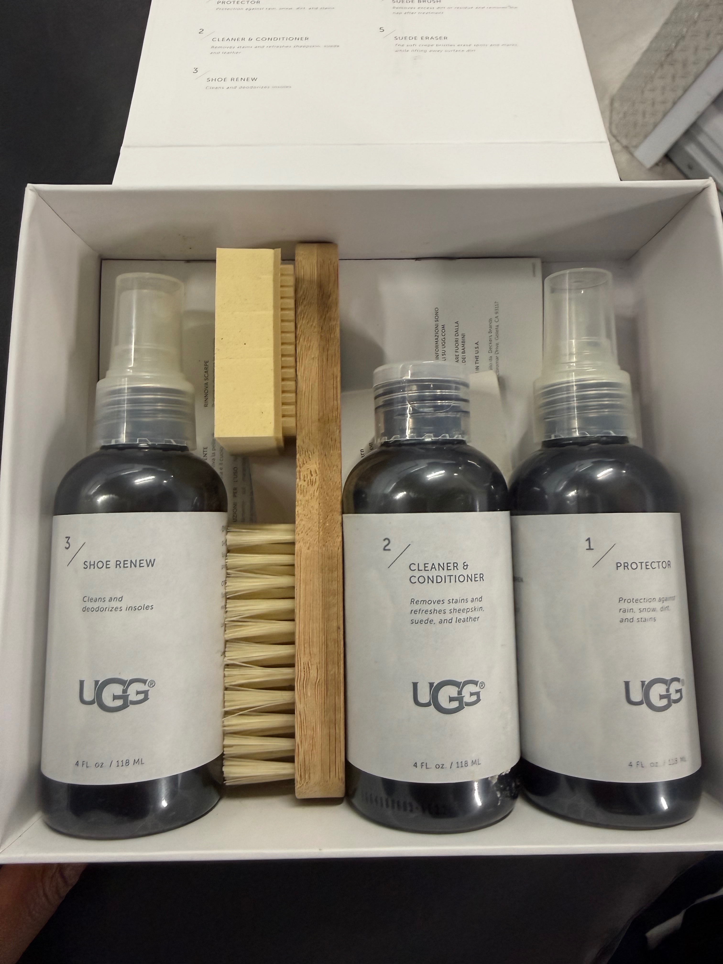 UGG Sheepskin & Suede Care Kit