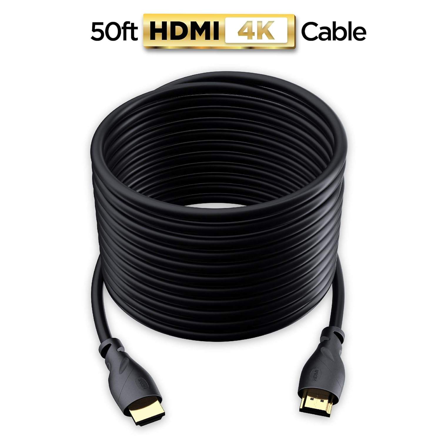 NEW PowerBear 4K HDMI Cable – 50 ft