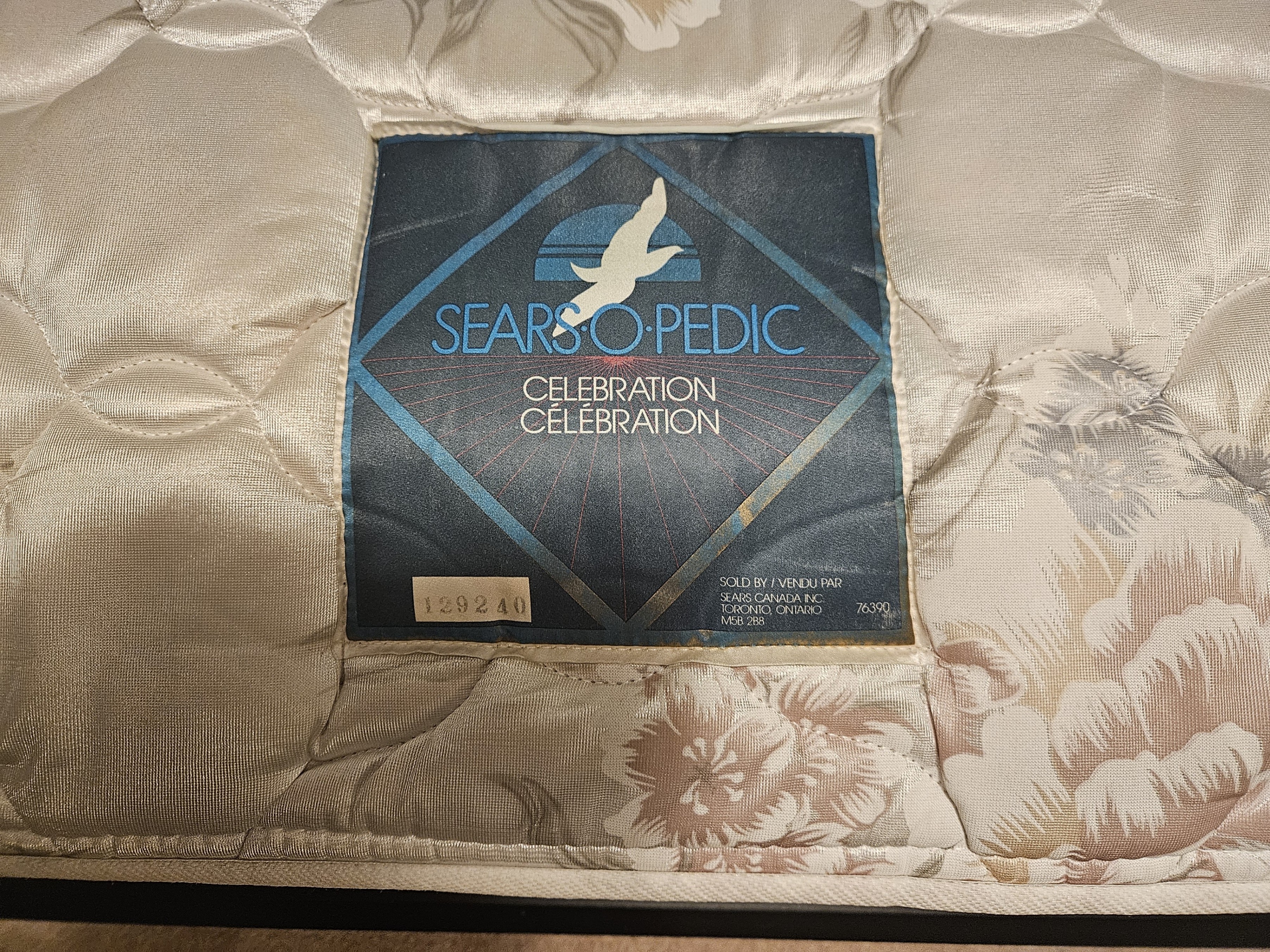 Sears-O-Pedic Premium King Sz Orthopedic Mattress, Plush Support - photo 2