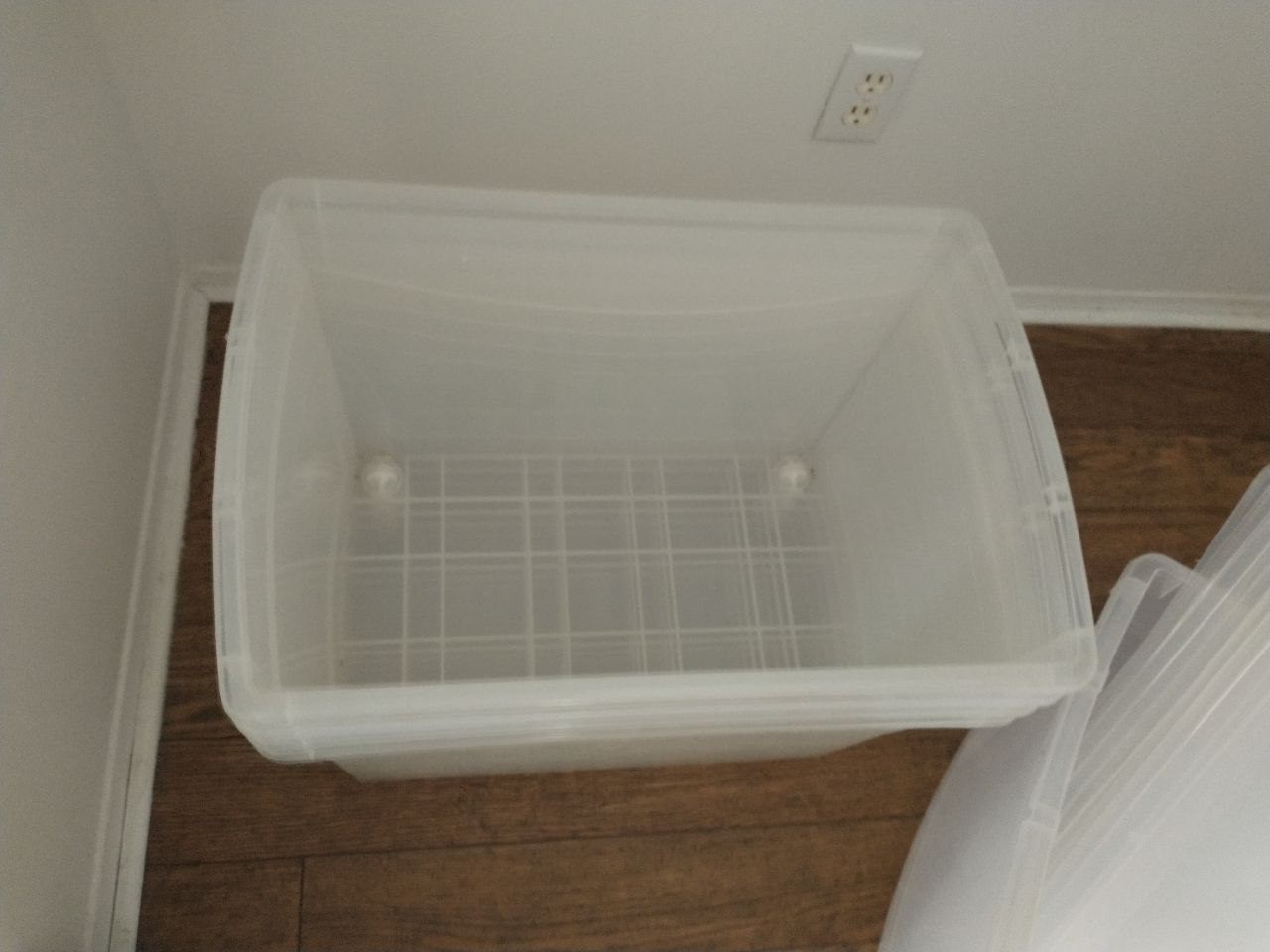 Large Plastic Bins with Wheels ($5 each) - photo 4