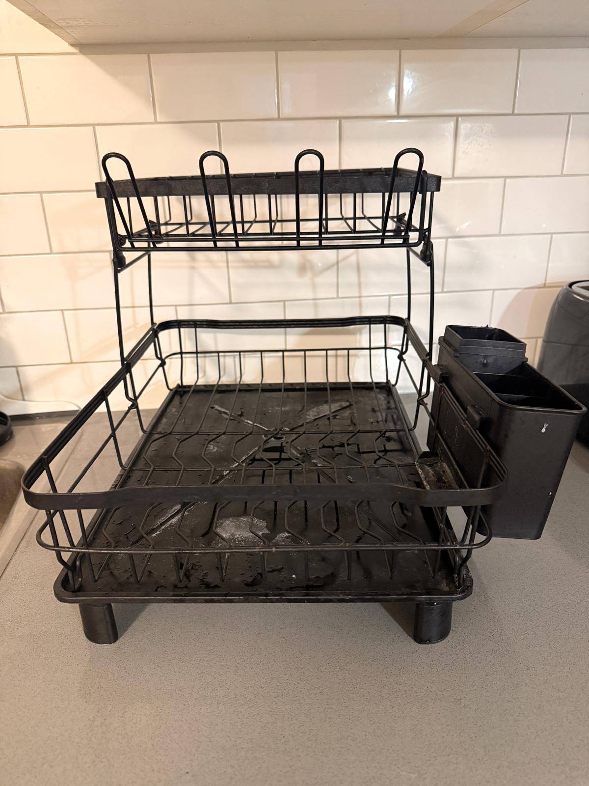 Dish Drying Rack/ Black