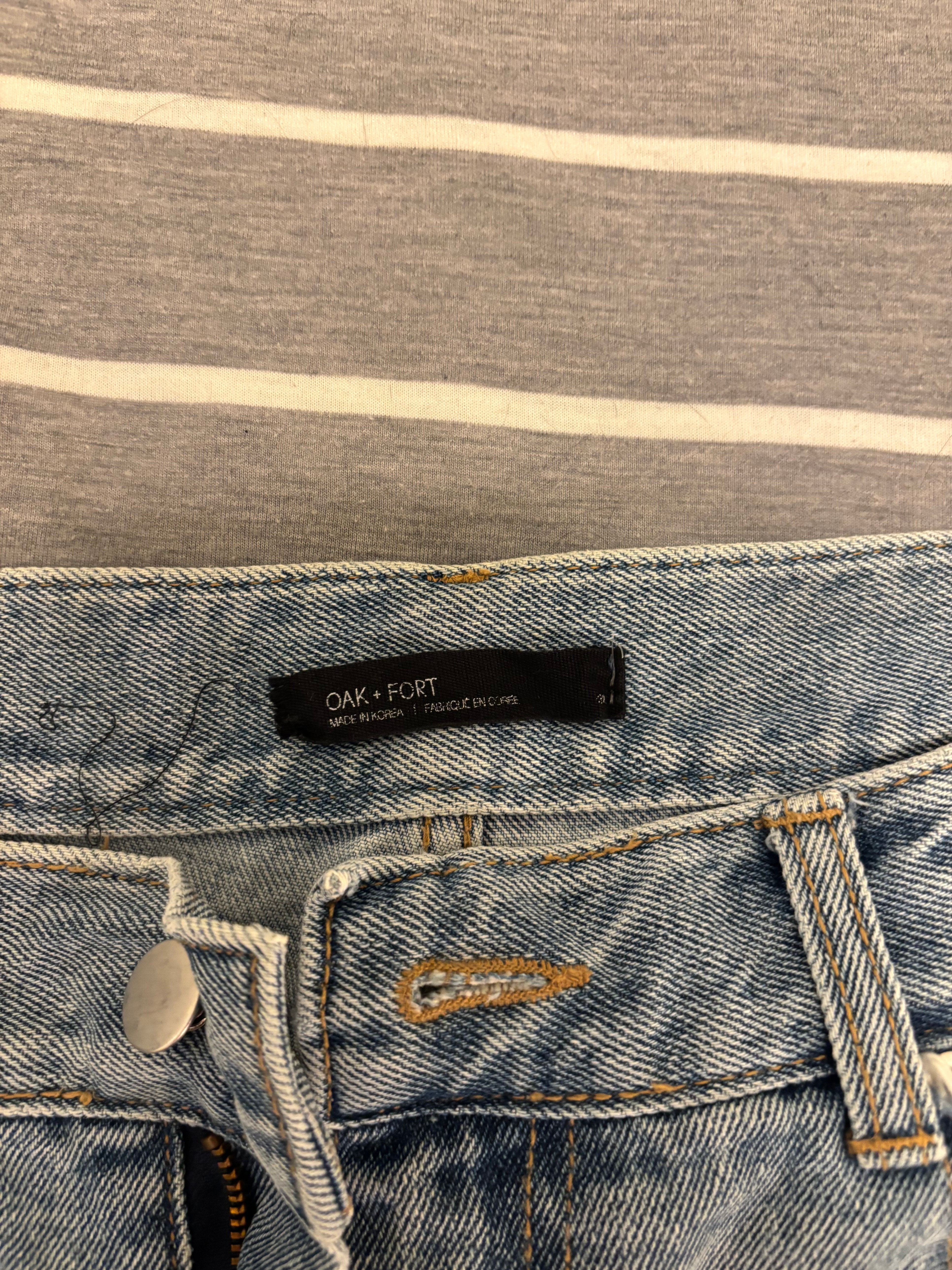 OAK + FORT Light Wash Denim Jeans Size 30 - photo 2