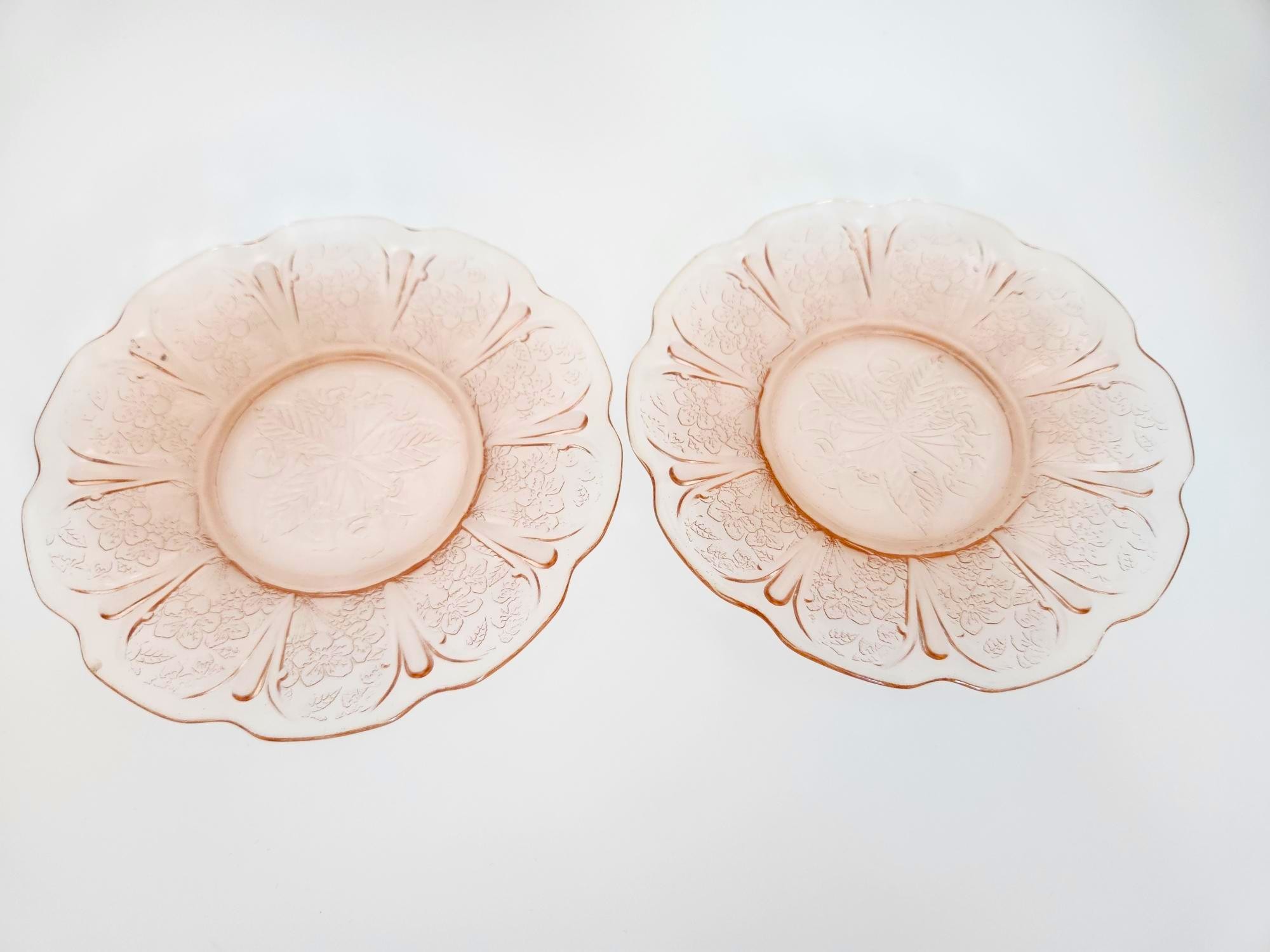 Assorted Lot of Pink Depression Ware (7 Pieces) - photo 3