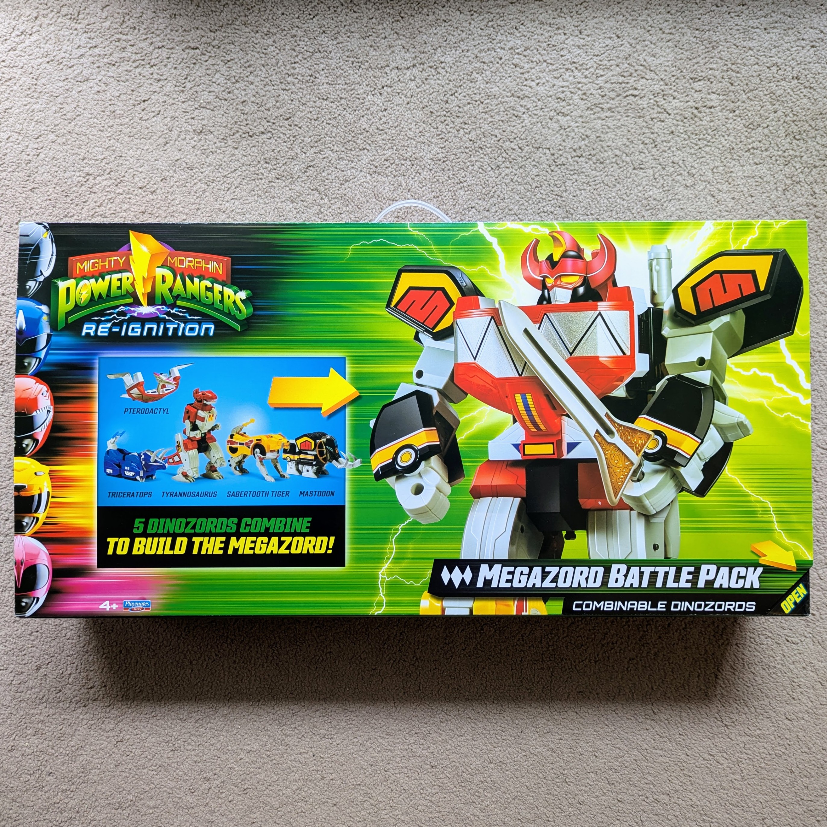 Mighty Morphin' Power Rangers Re-Ignition Megazord Battle Pack