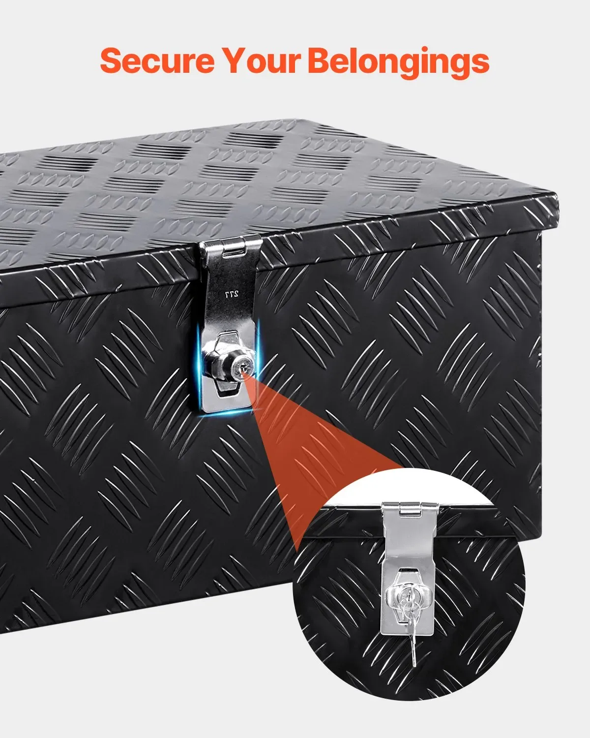 Black Aluminum Tool Box - photo 3