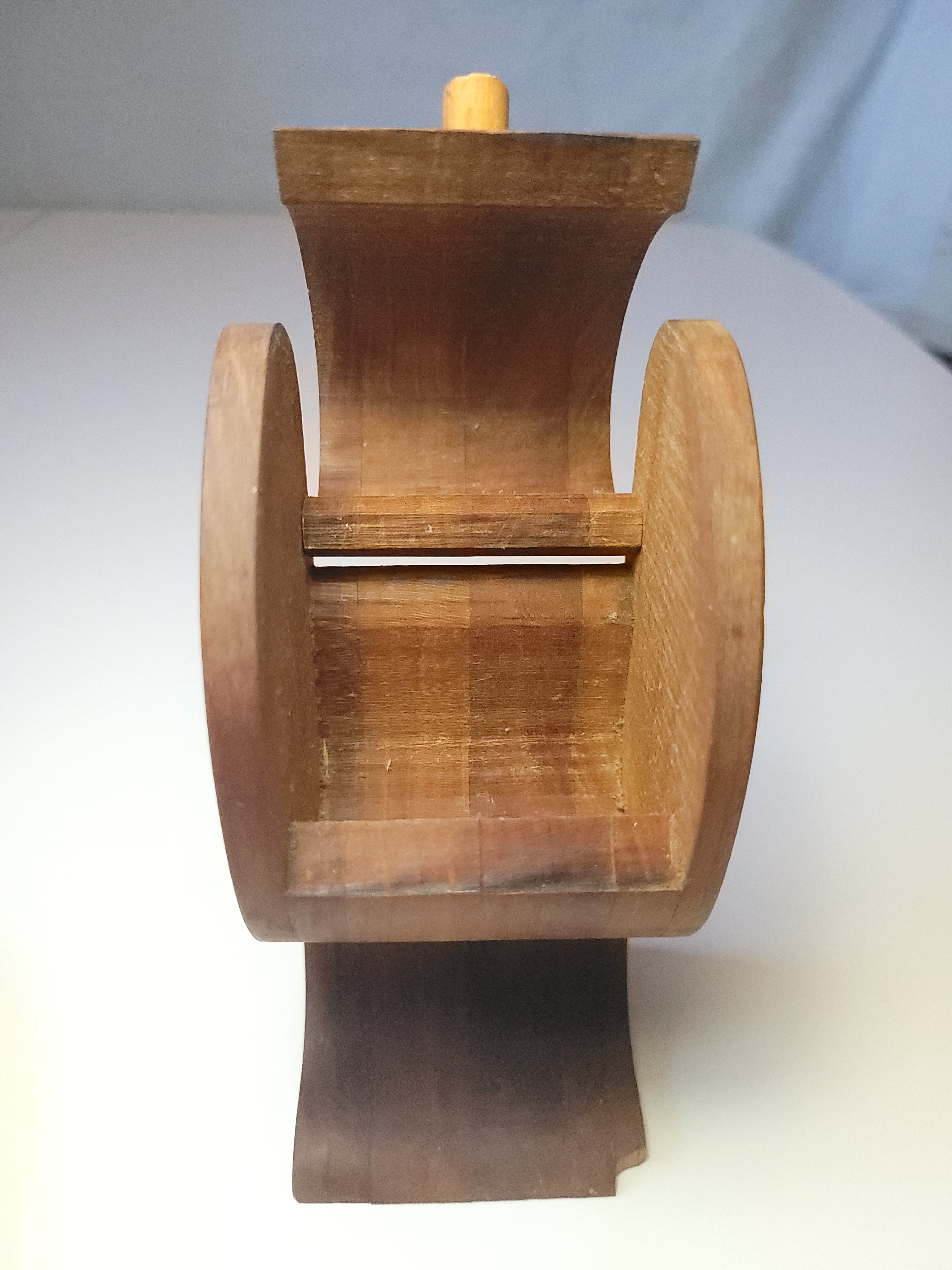 1952 Mid CentuWooden Trinket Box, Sculptural Cherry/Walnut - photo 5
