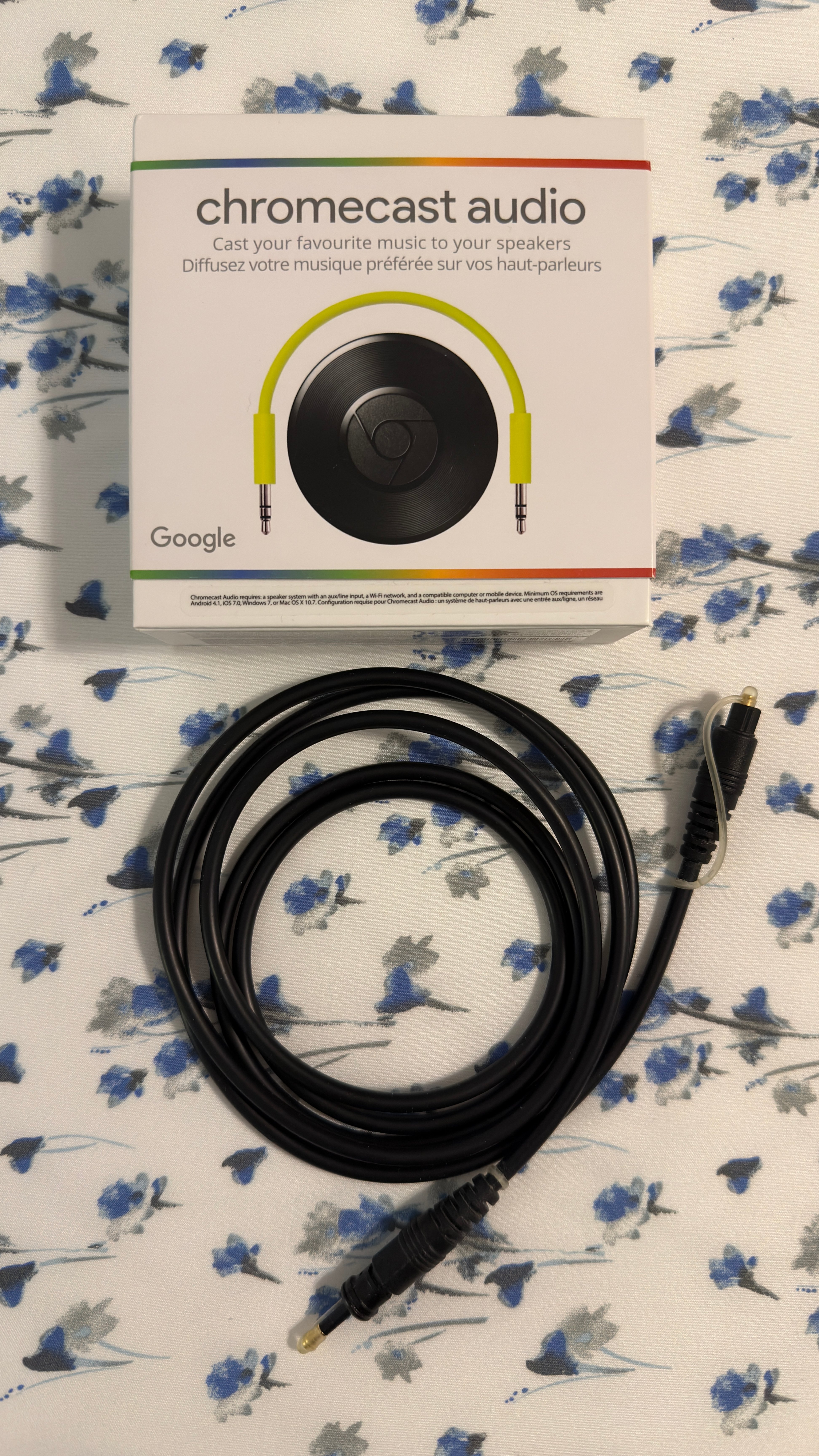 Google Chromecast Audio RUX-J42 - Like New Condition