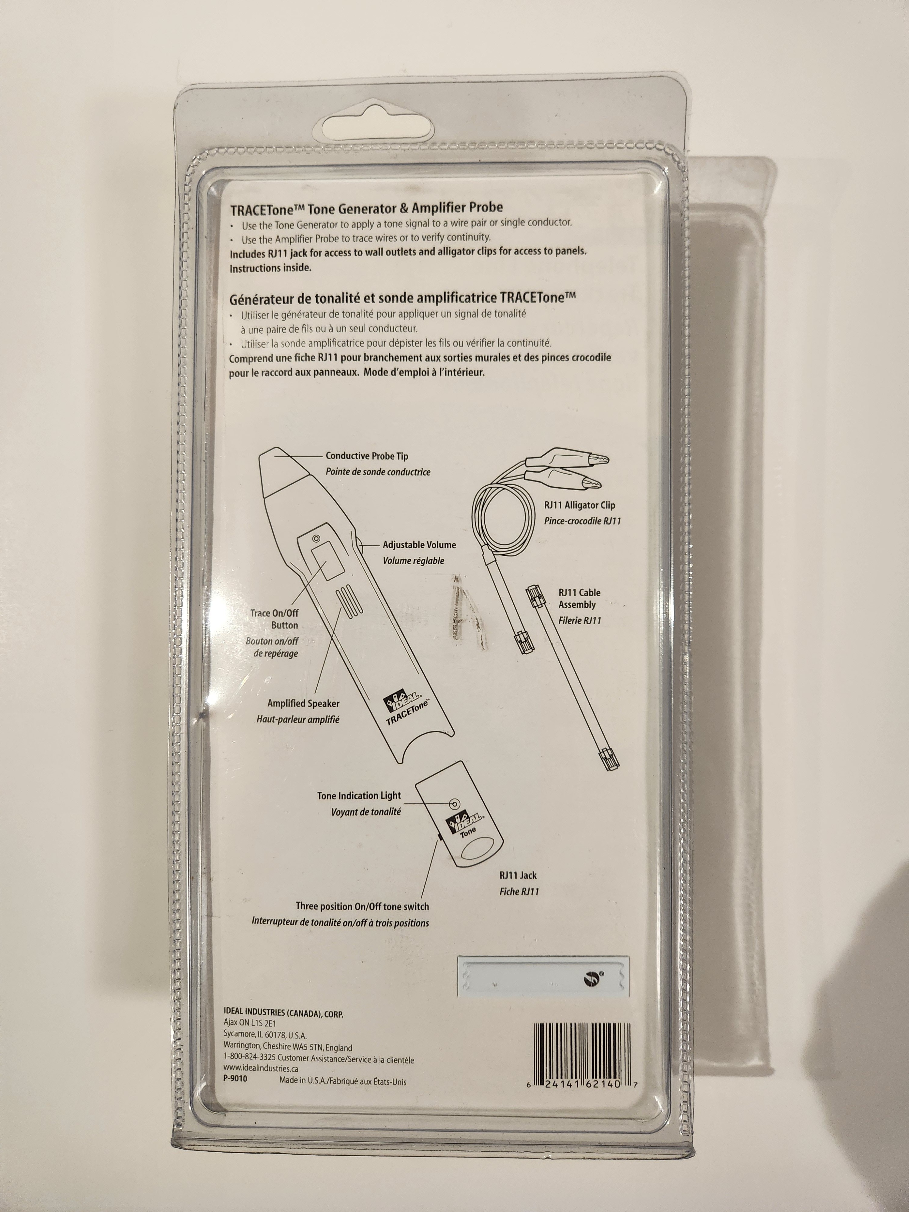 Ideal TRACETone Telephone Line Tracker and Tester (#62-140) - photo 2