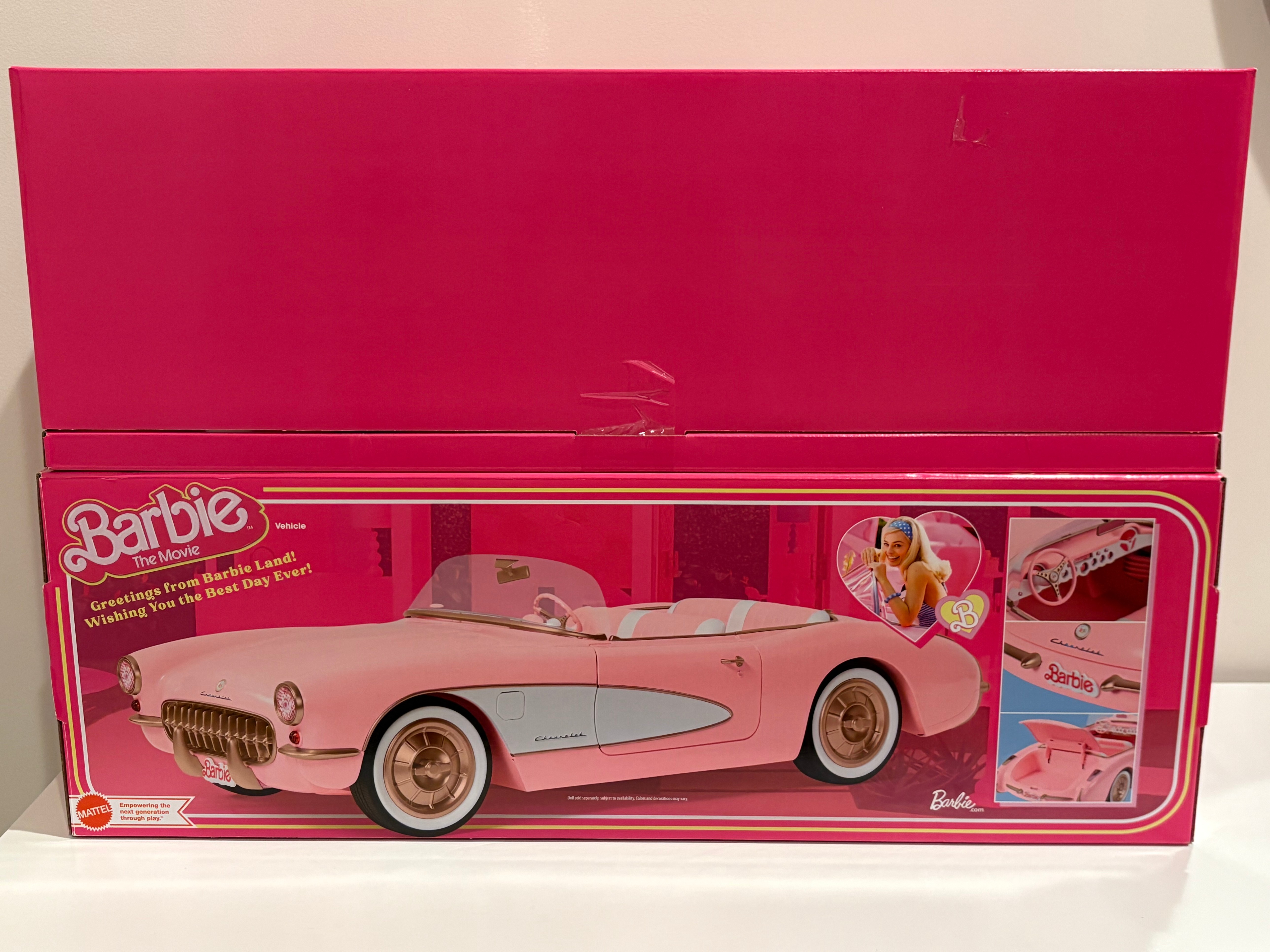 Barbie Movie Collectible Corvette Car - photo 2
