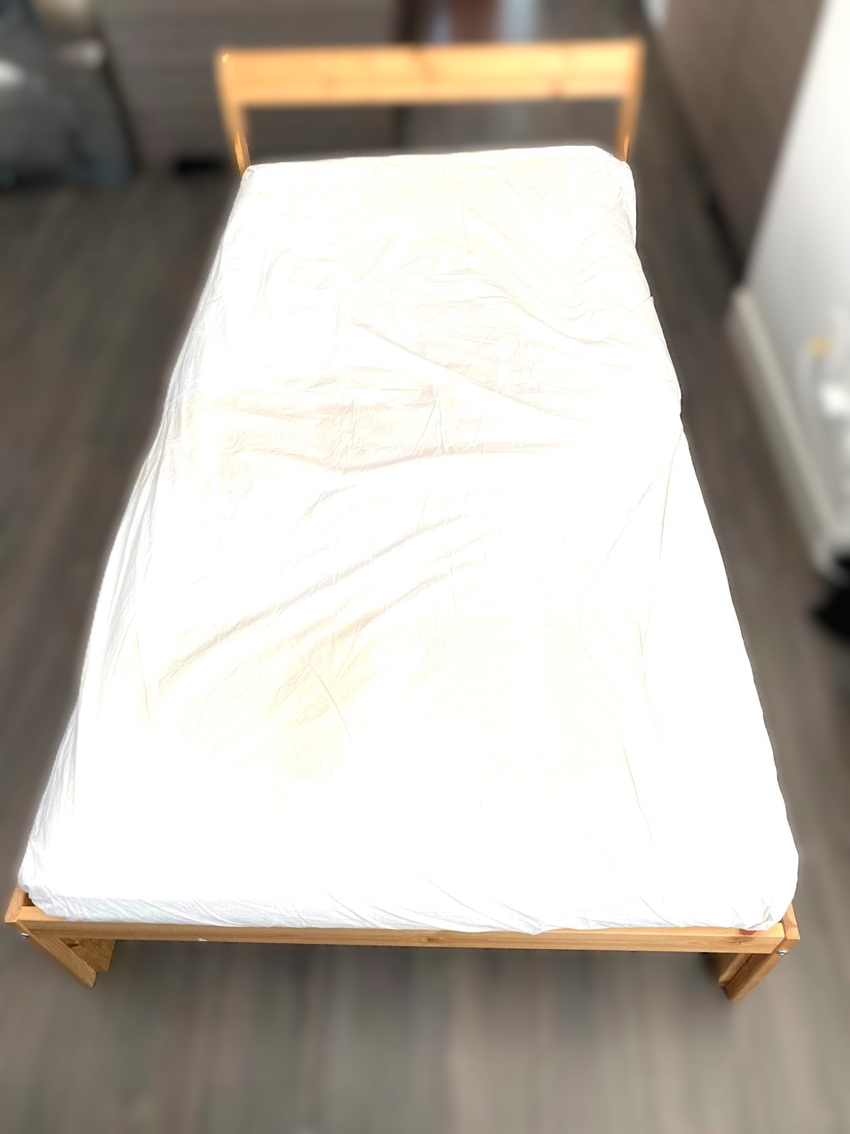 IKEA Twin Bed Frame + Mattress | Move-Out Sale - photo 3