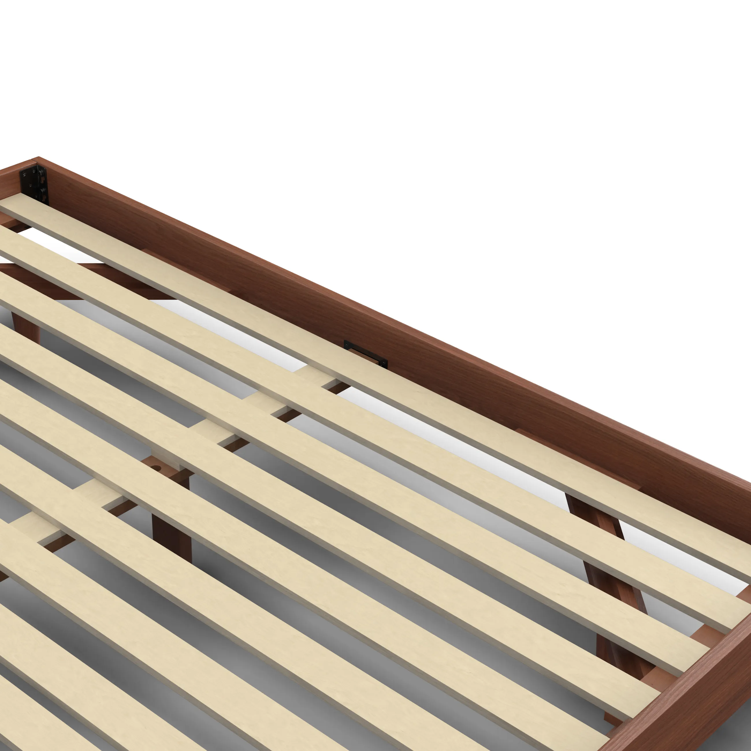 Article Basi King Bed Frame - Walnut - photo 3