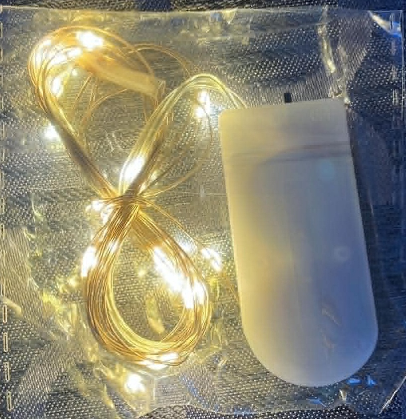 Battery Operated Fairy Lights (New) - 70 Inches Long - photo 2