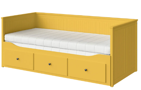 HEMNES - Daybed frame with 3 drawers