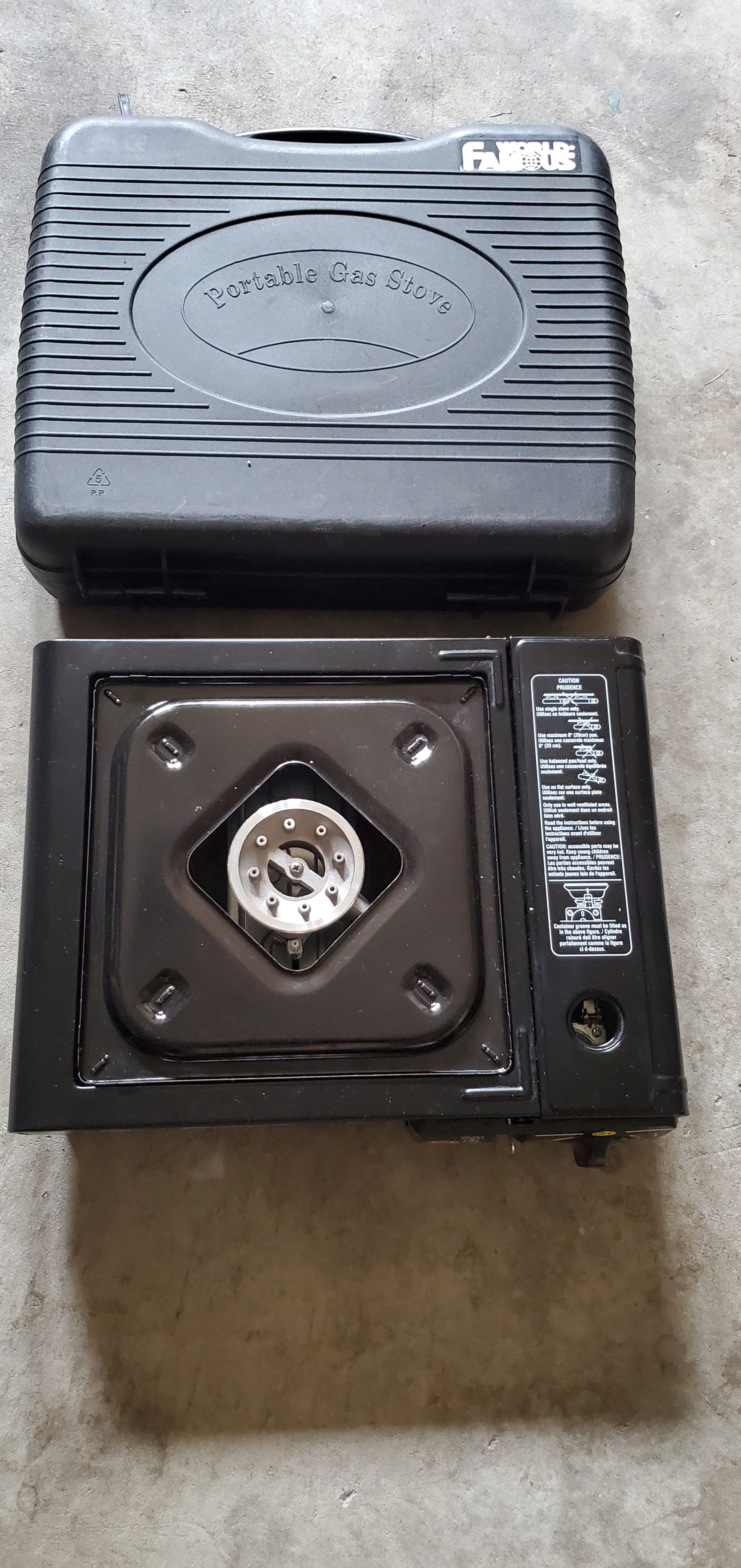 Portable Butane Gas Stove with Case
