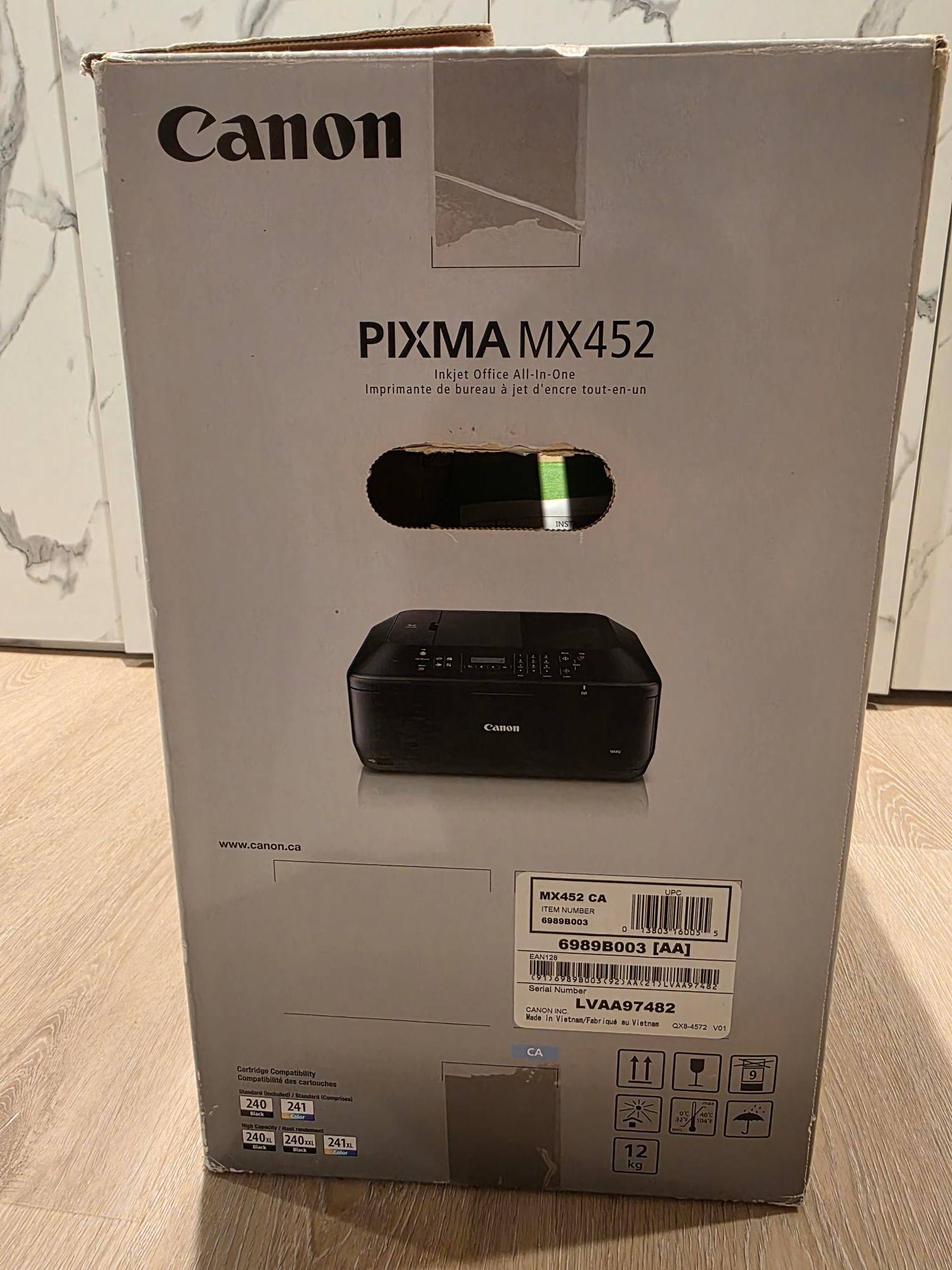 Canon PIXMA MX452 All-in-One Printer - photo 4
