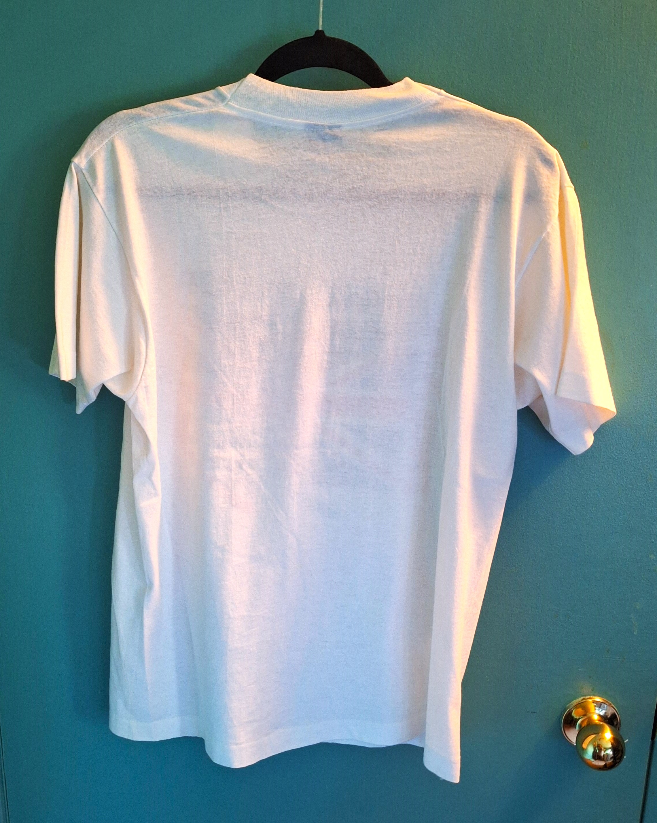 FIFA WORLD CUP 1990 Original Team ENGLAND T-SHIRT - New - photo 2