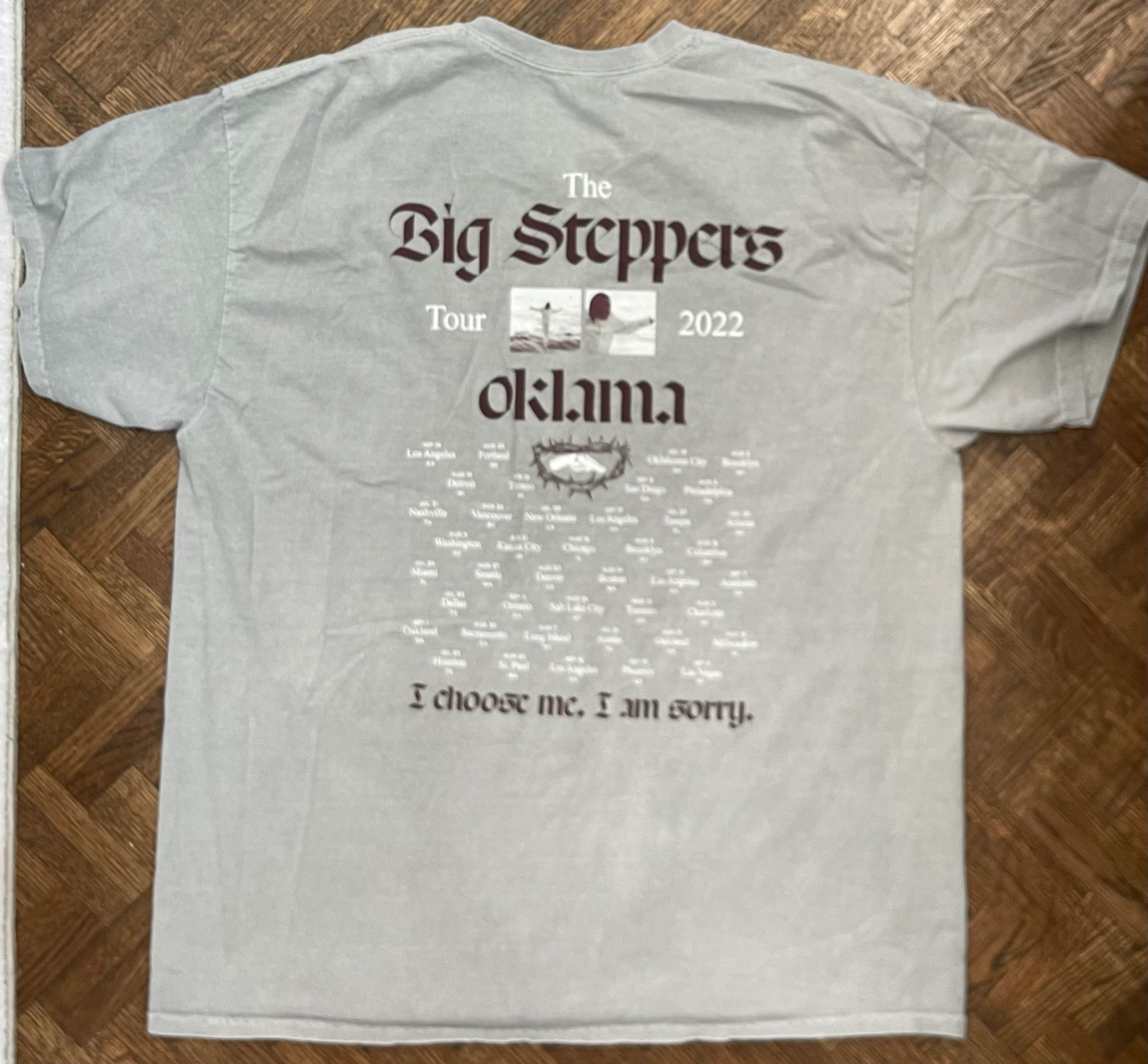 Kendrick Lamar Big Steppers Tour Shirt - Toronto 2022 (Size L)
