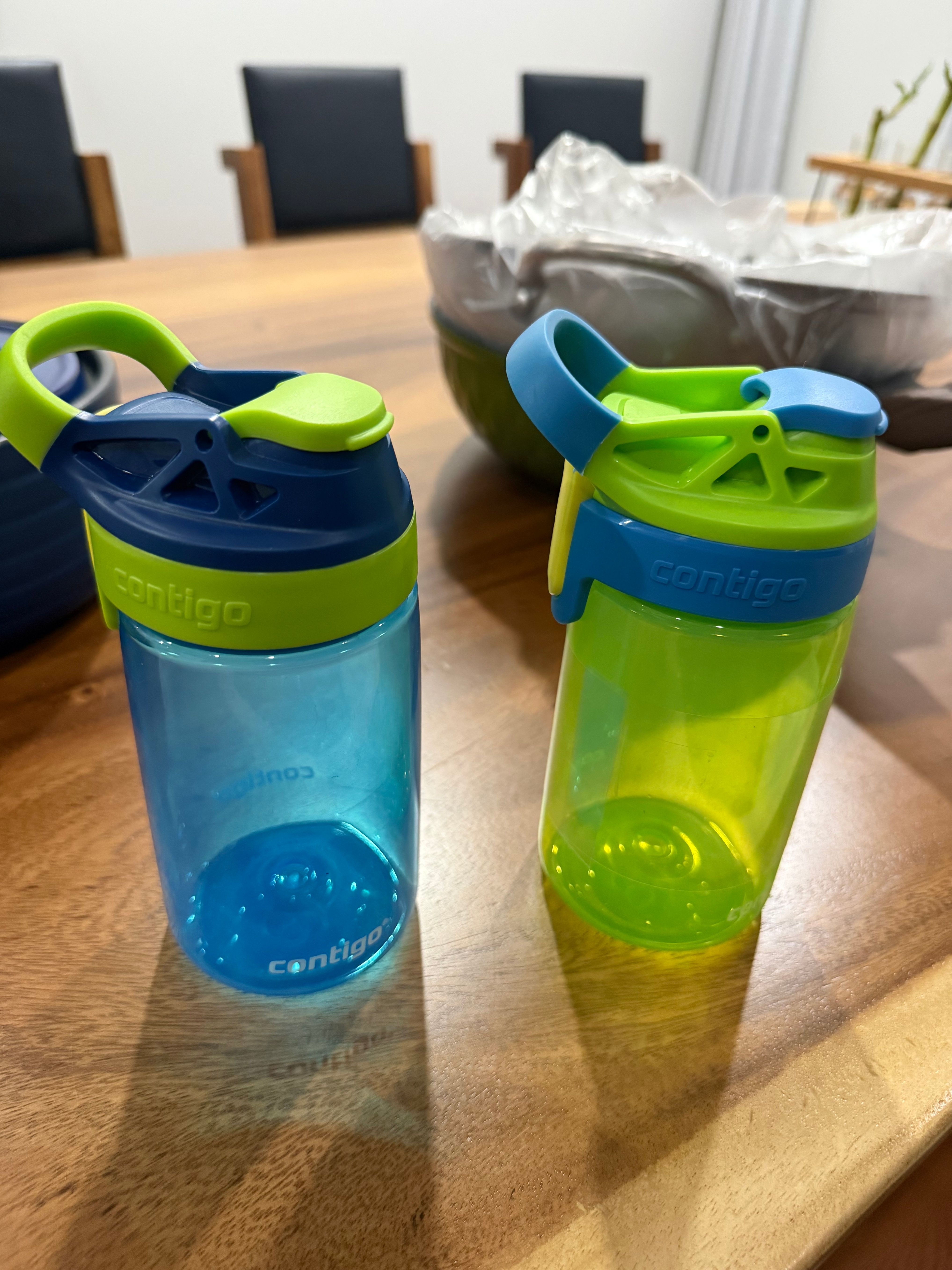 Contigo Kids Autospout Water Bottles with Straw Set of 2