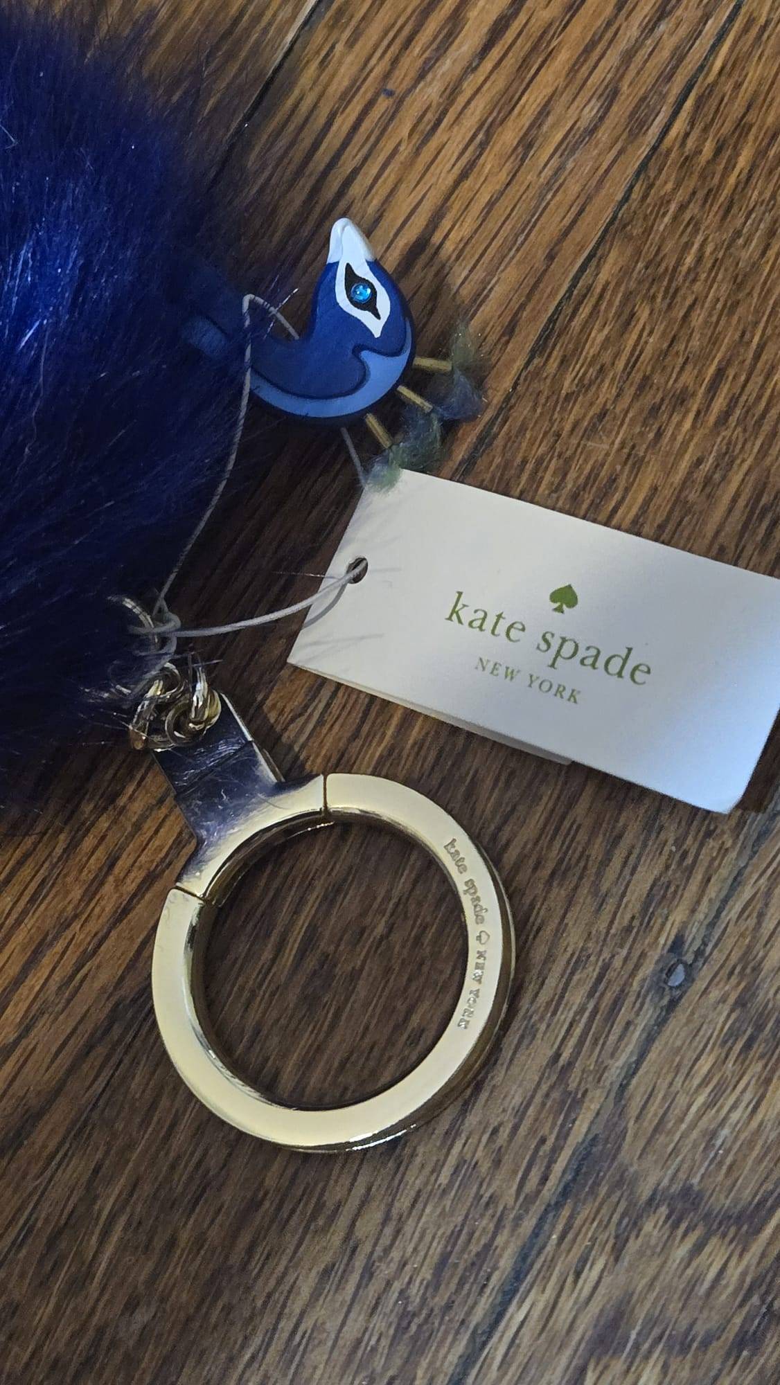 Kate Spade New York Peacock Charm Keychain - photo 5