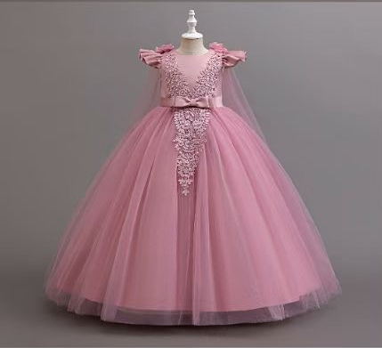 Girls' Princess Dress :8017