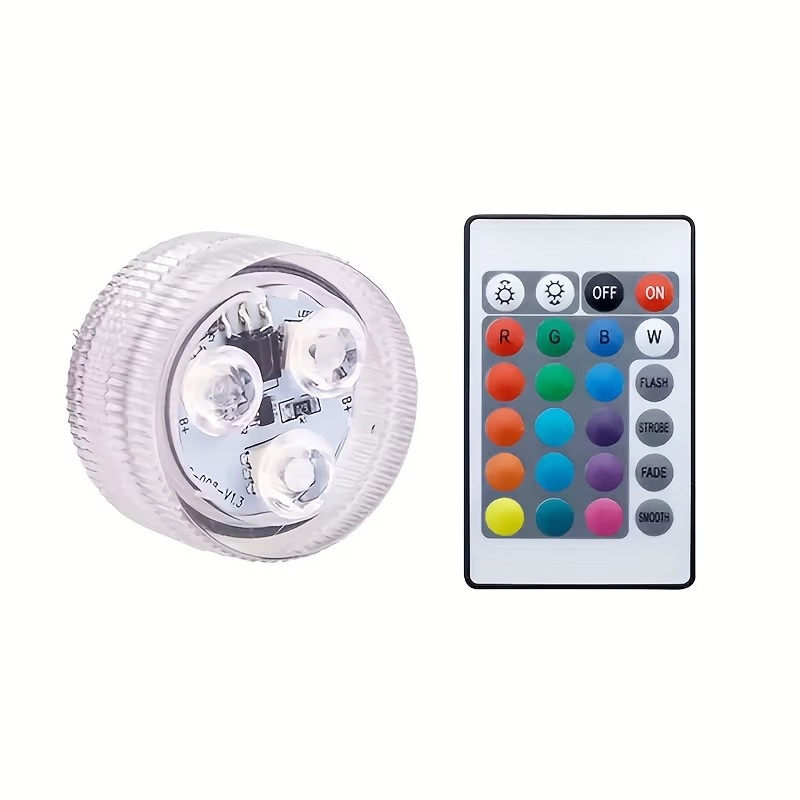 Mini LEDs RGB Submersible Light Colorful Lamp Underwater - photo 2