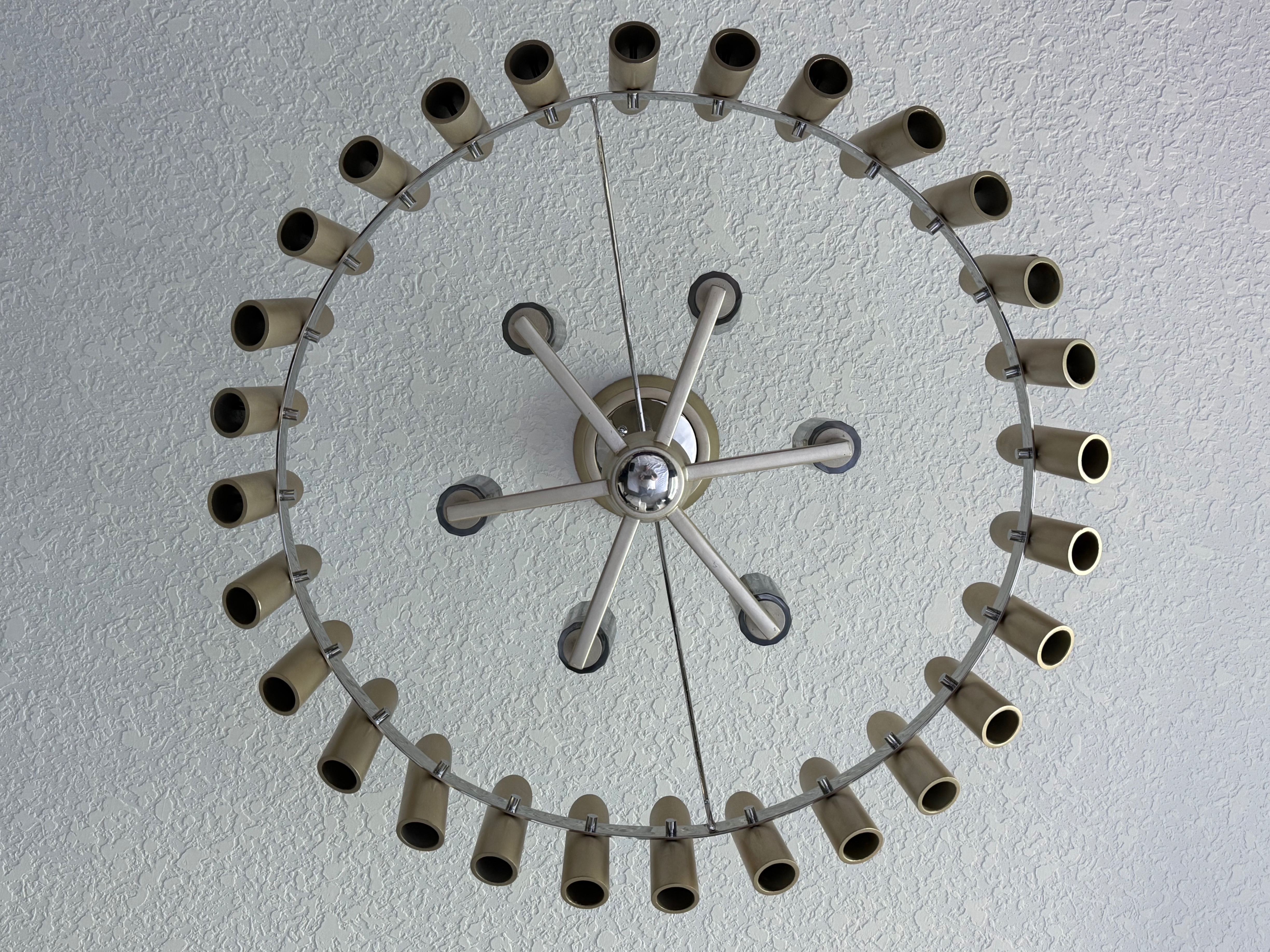 Semi-flush drum chandelier - photo 2