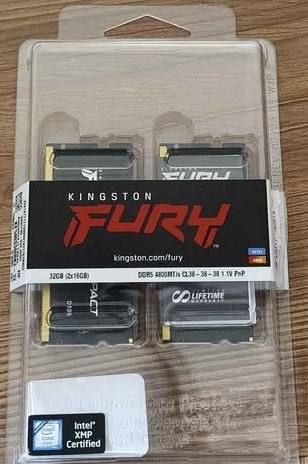 32GB DDR5 SODIMM RAM (16GBx2) - Kingston Fury