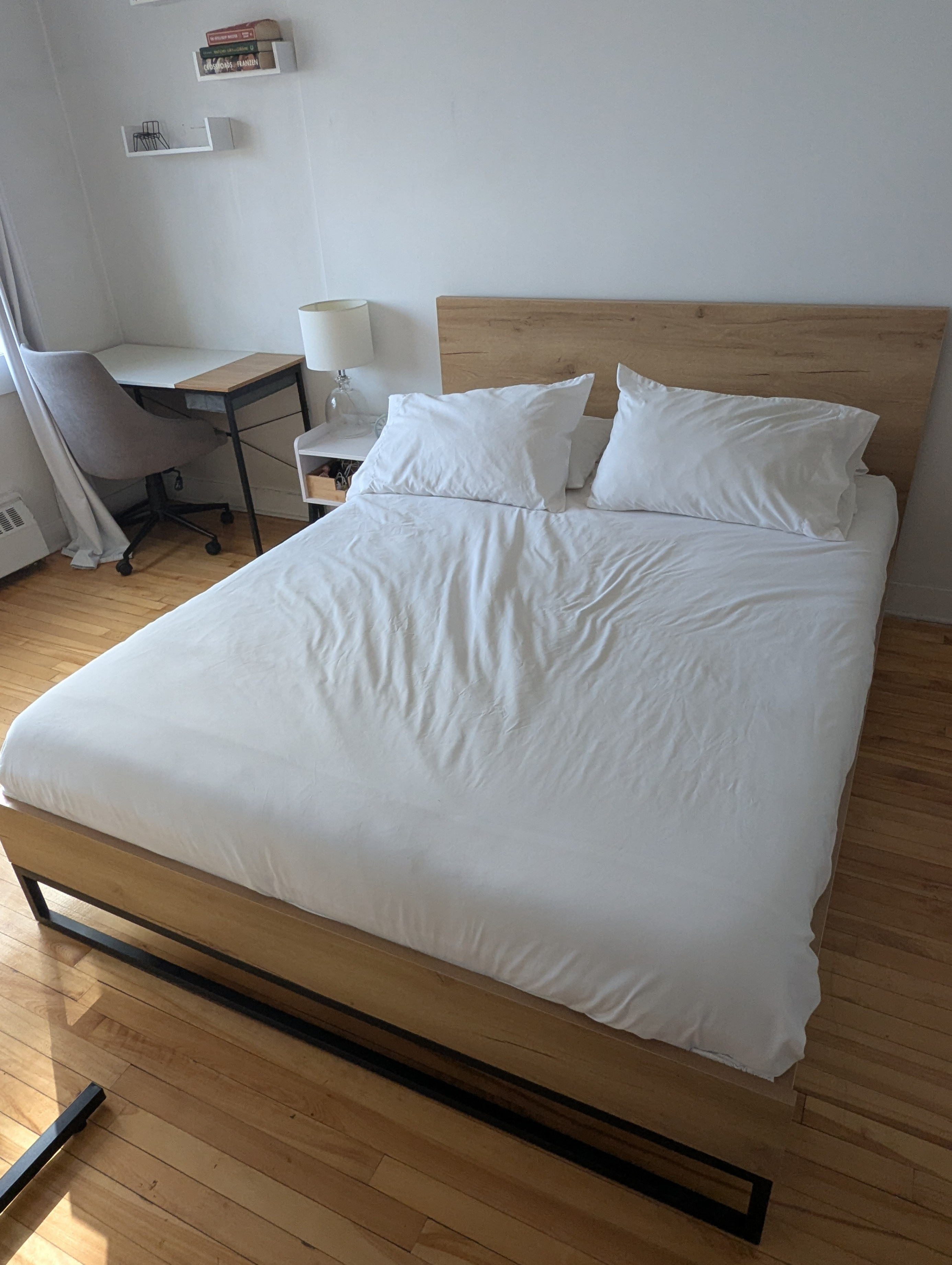 Queen Bed Frame with Headboard