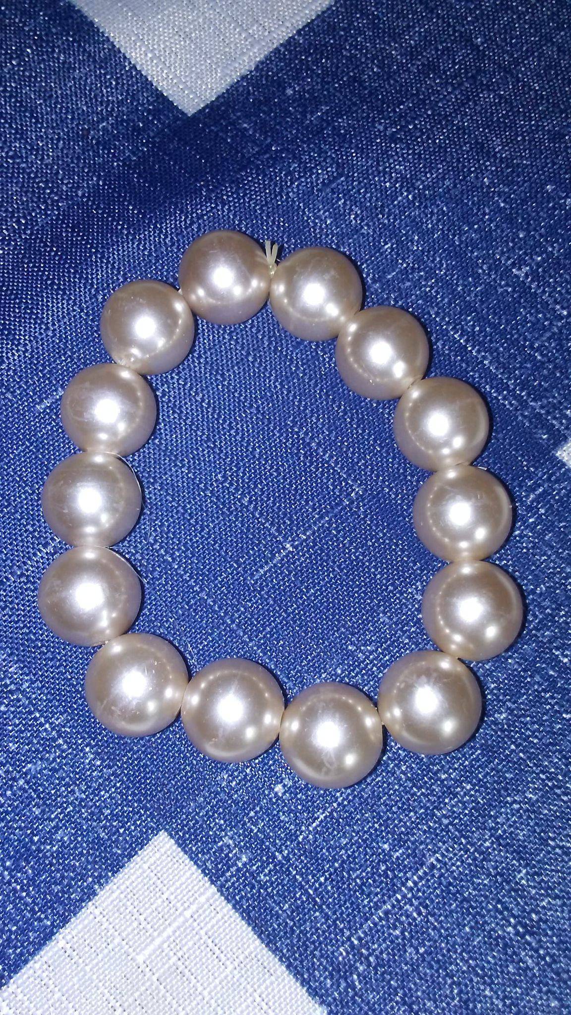 Bracelet Large Beads - Stretch - photo 2