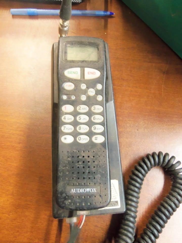 Vintage Audiovox Bag Phone