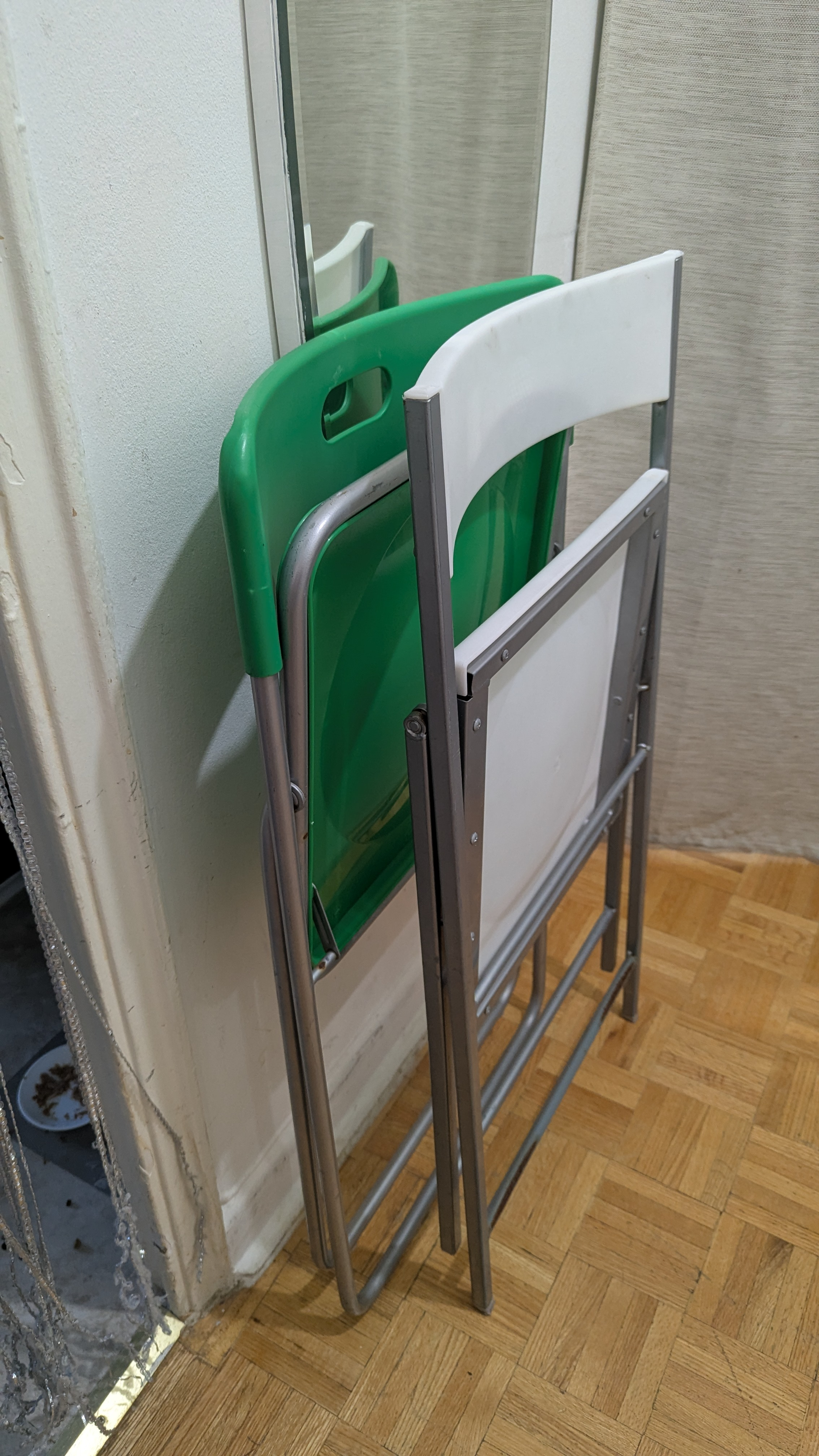 Folding Chair Stool Outdoor Patio Balcony - photo 2