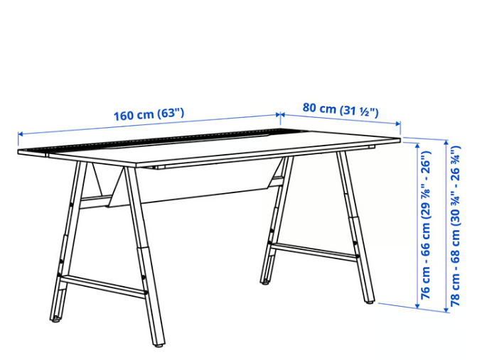 IKEA UTESPELARE Gaming desk - photo 2