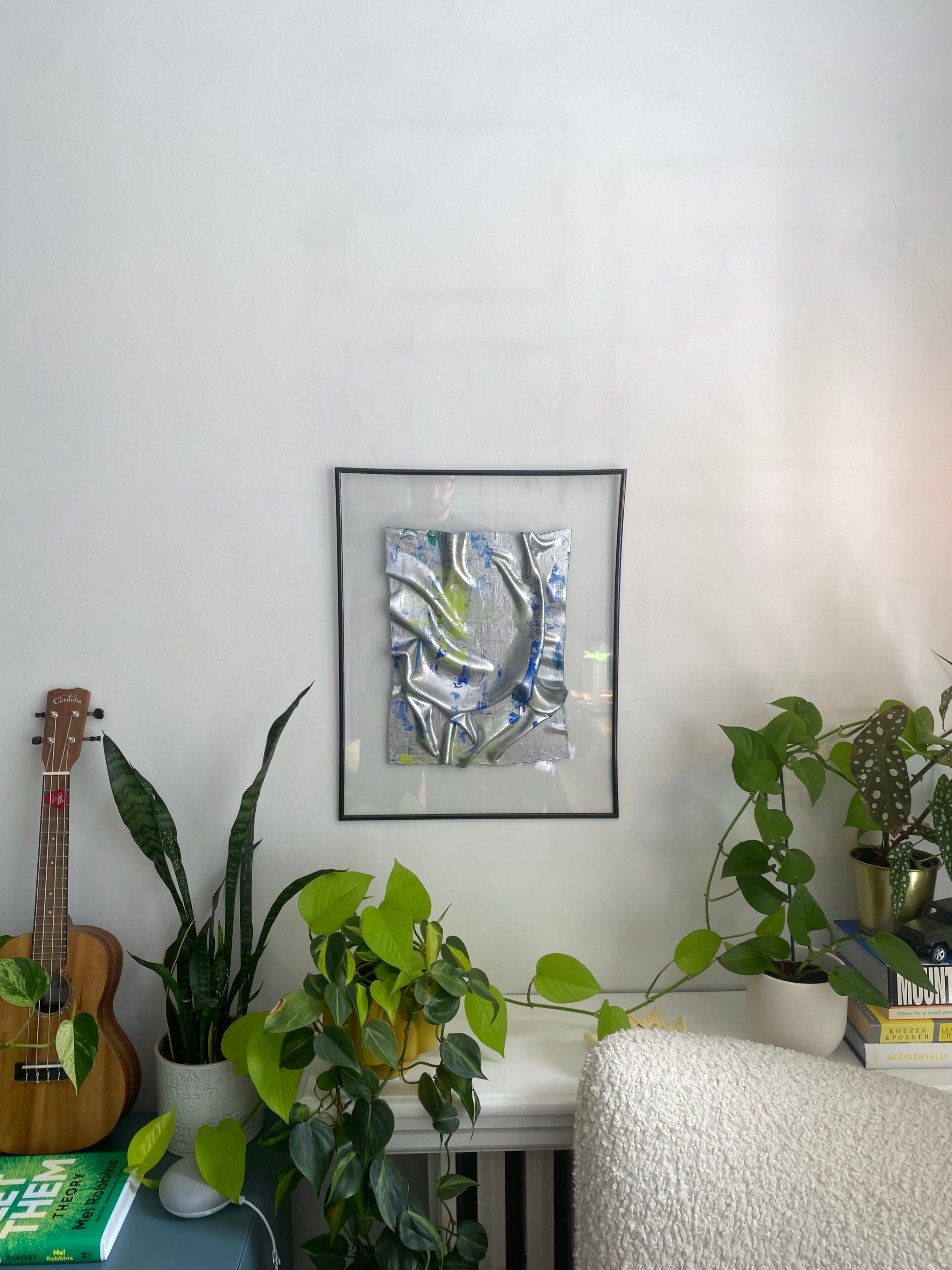 Original textured acrylic wall art - photo 4