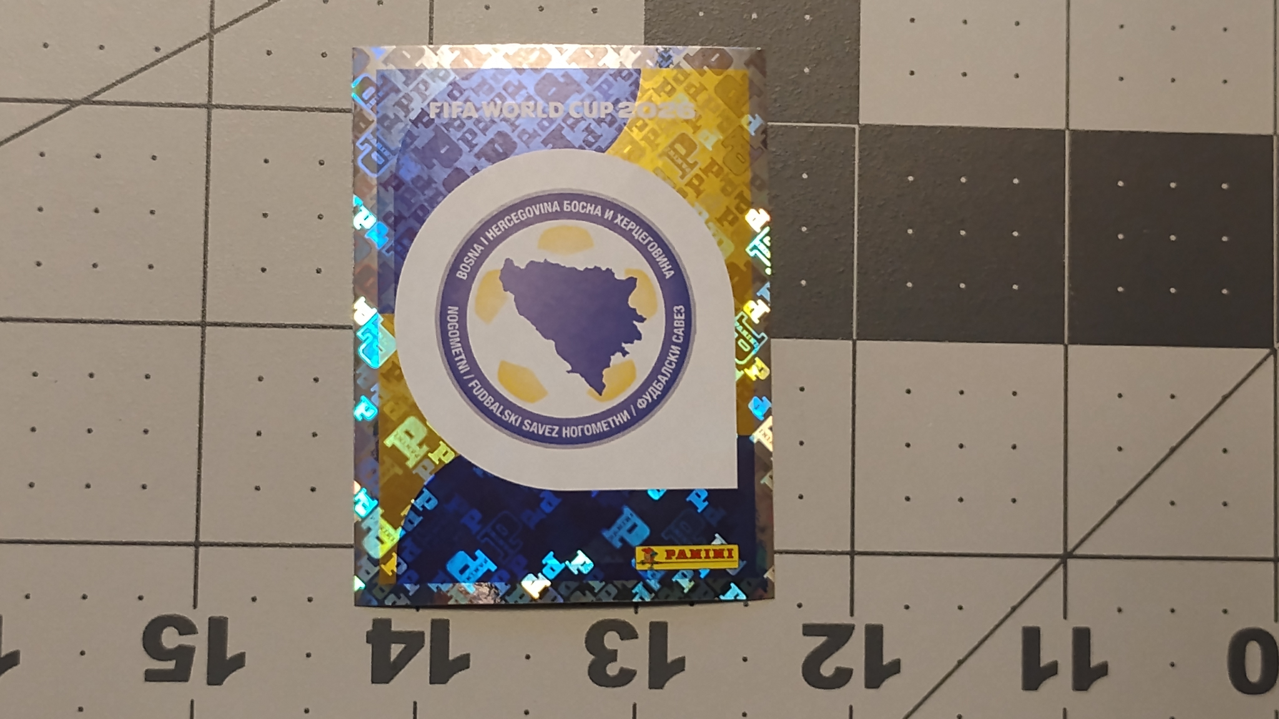 Bosnia Herzegovina BIH 1 FIFA World Cup 2026 Panini Sticker