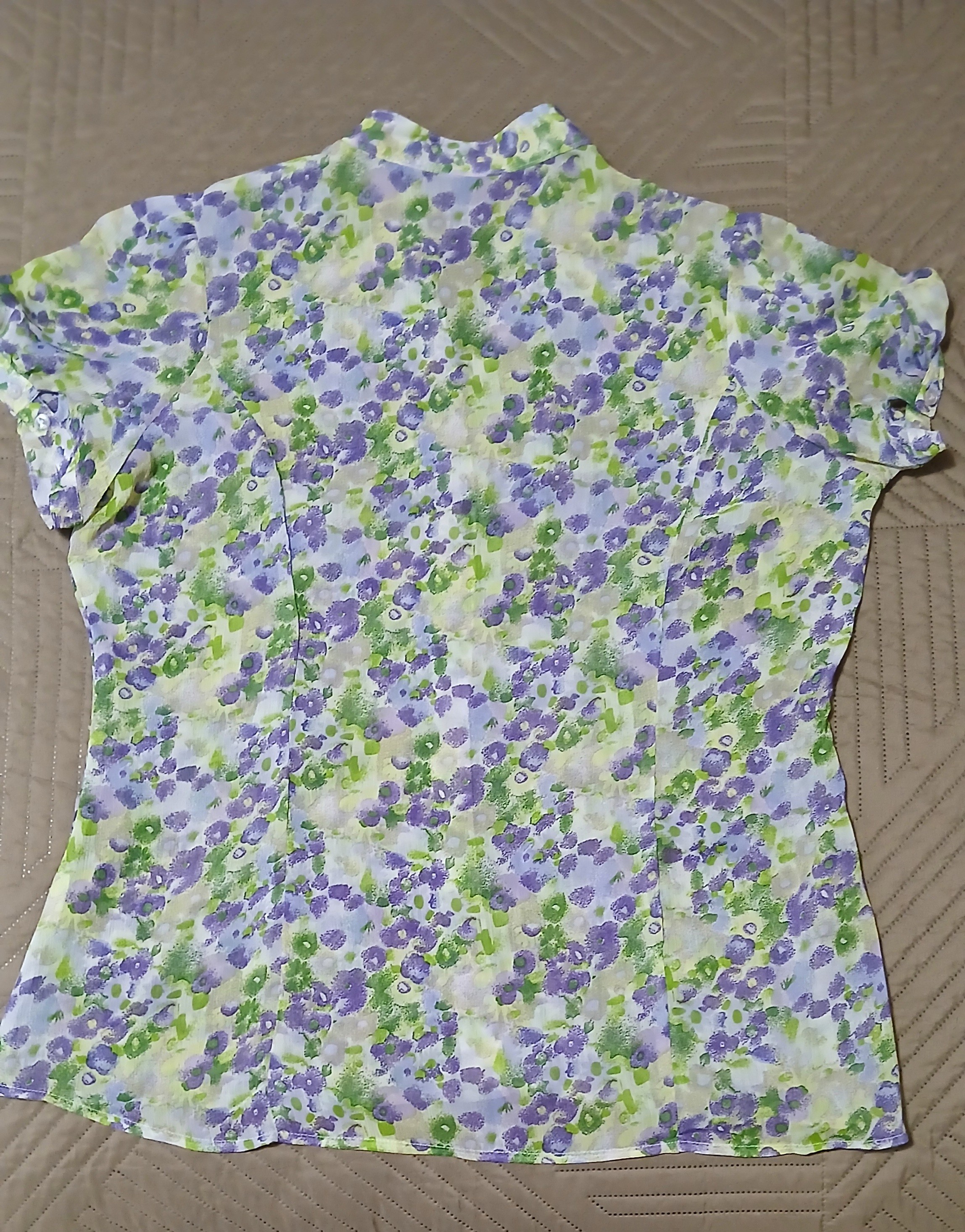 Ricki's Sheer Floral Blouse Size 14⚽ - photo 2
