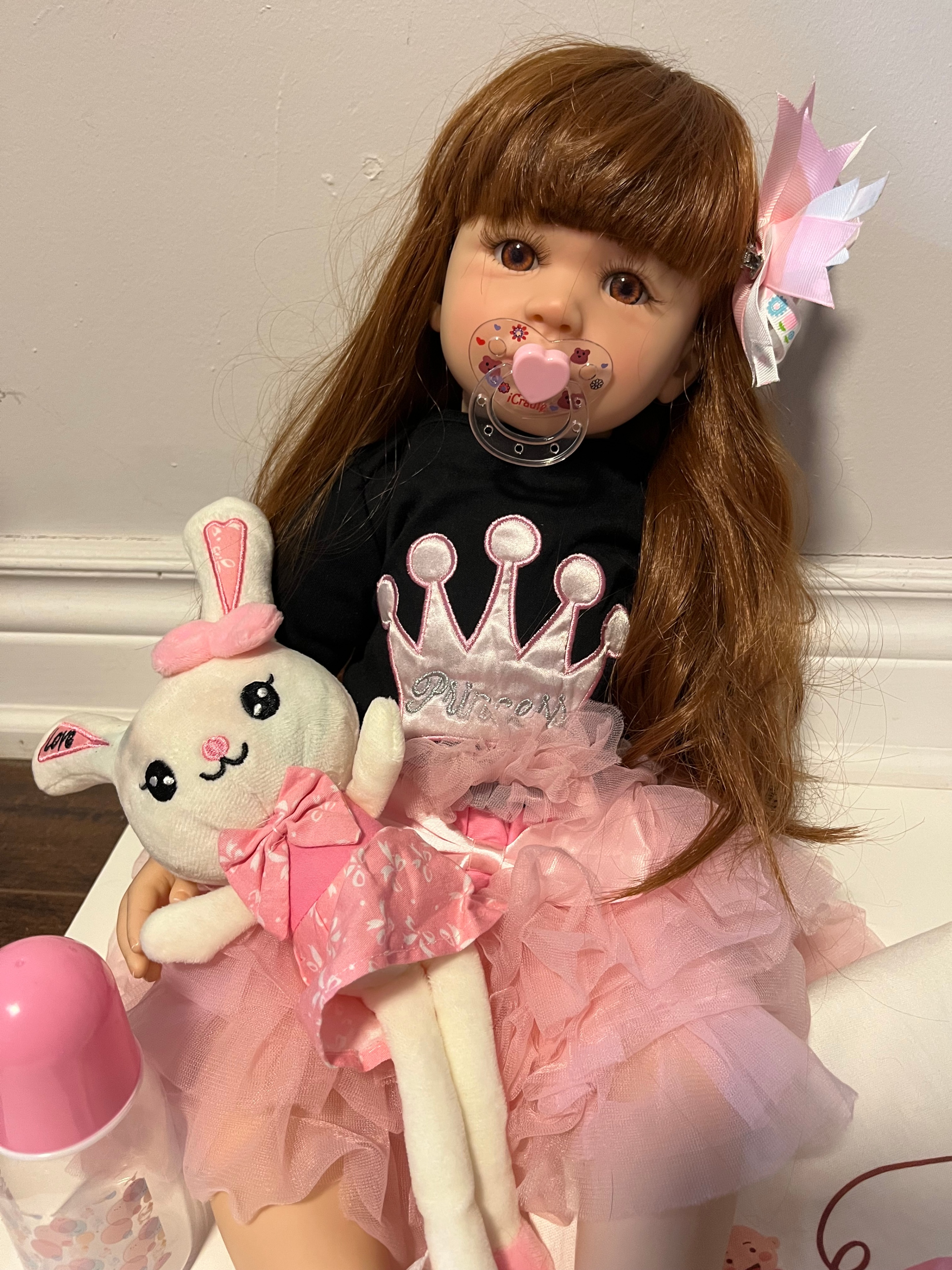 TERABITHIA Reborn Princess Toddler Doll in Silicone Newborn Doll - photo 2