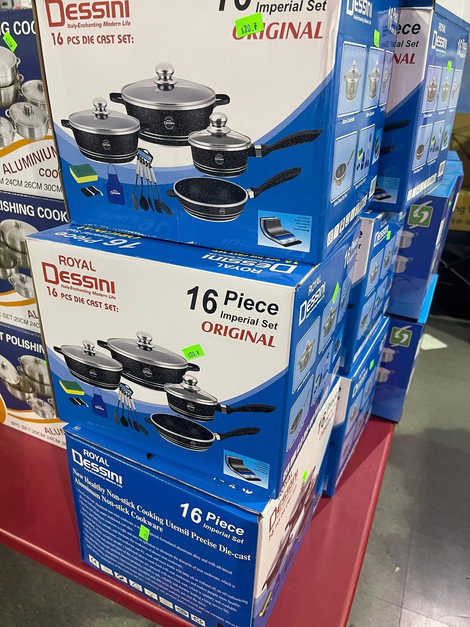 Royal Dessini Imperial 16‑Piece Cookware Set - photo 2