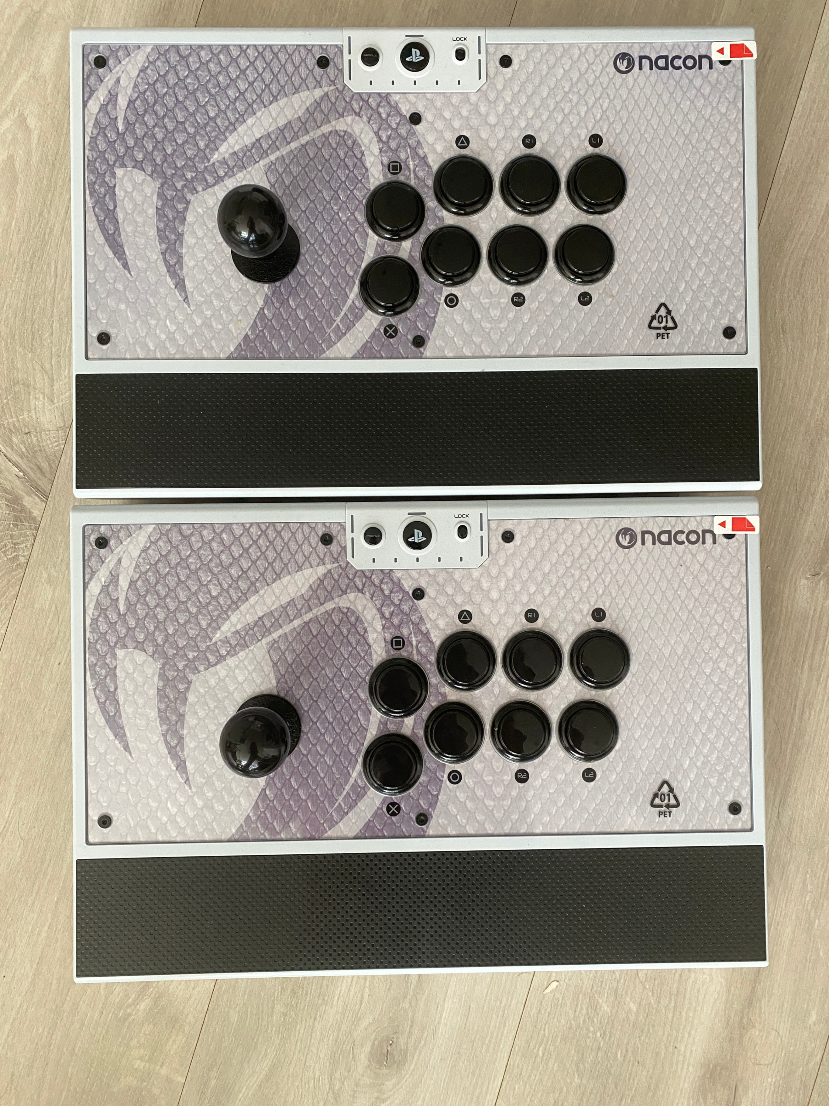 2x Nacon Daija Arcade Stick Consoles two available $650 each