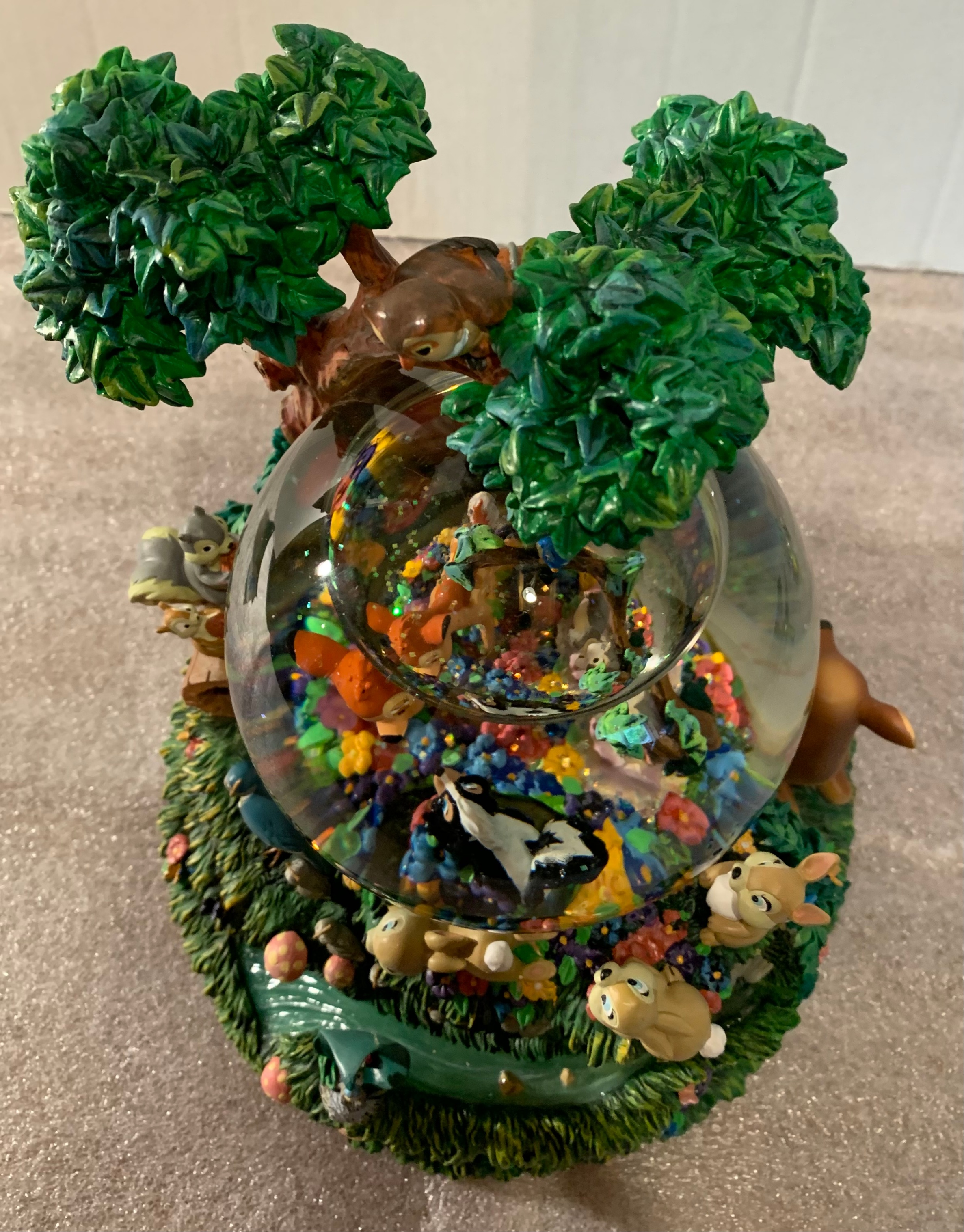 Disney Bambi Motion Snow Globe - photo 5