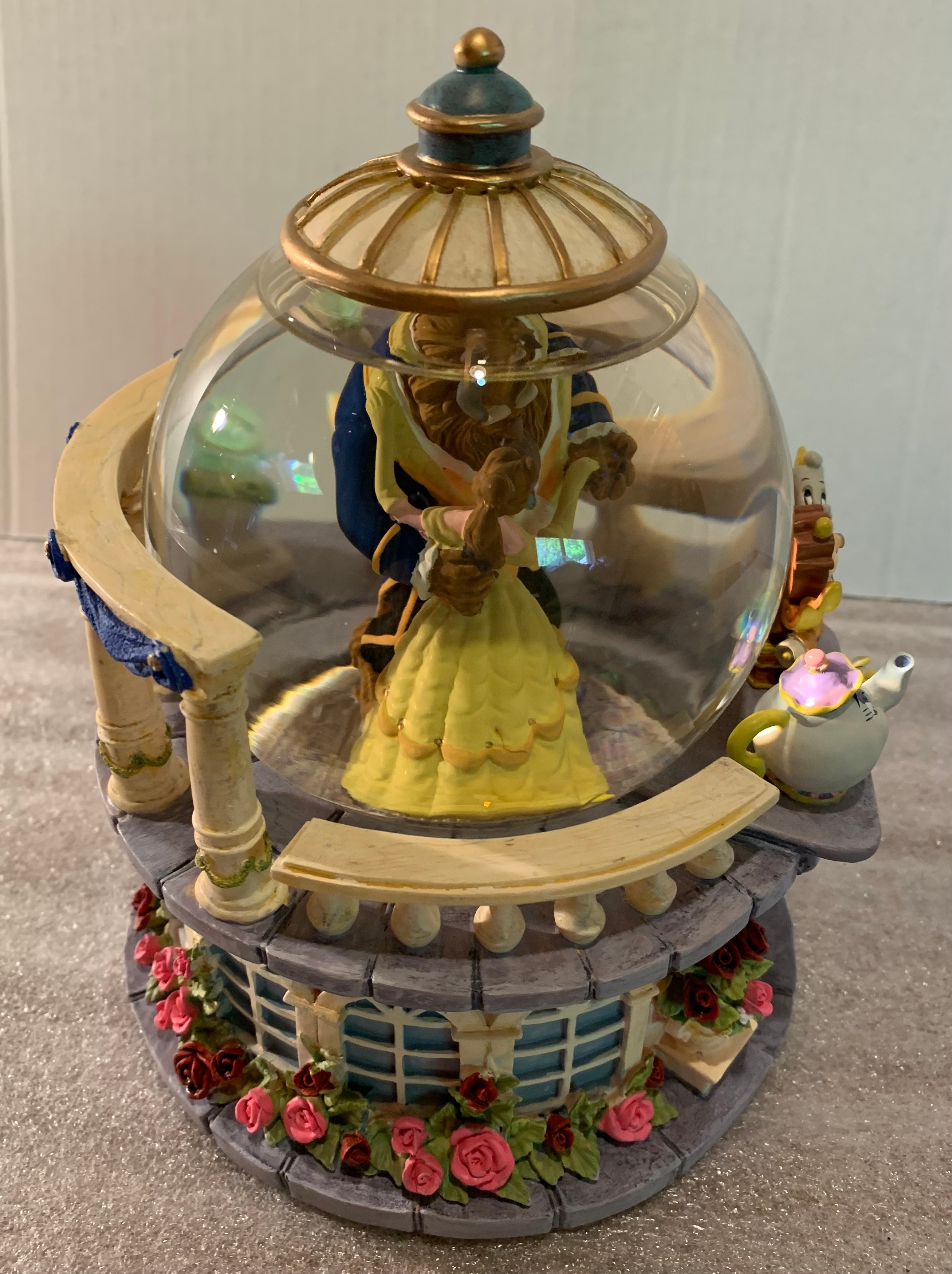 Disney Beauty & The Beast Ballroom Snow Globe - photo 5